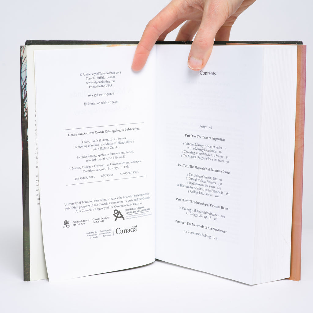 A Meeting of Minds: The Massey College Story - Grant, Judith Skelton
