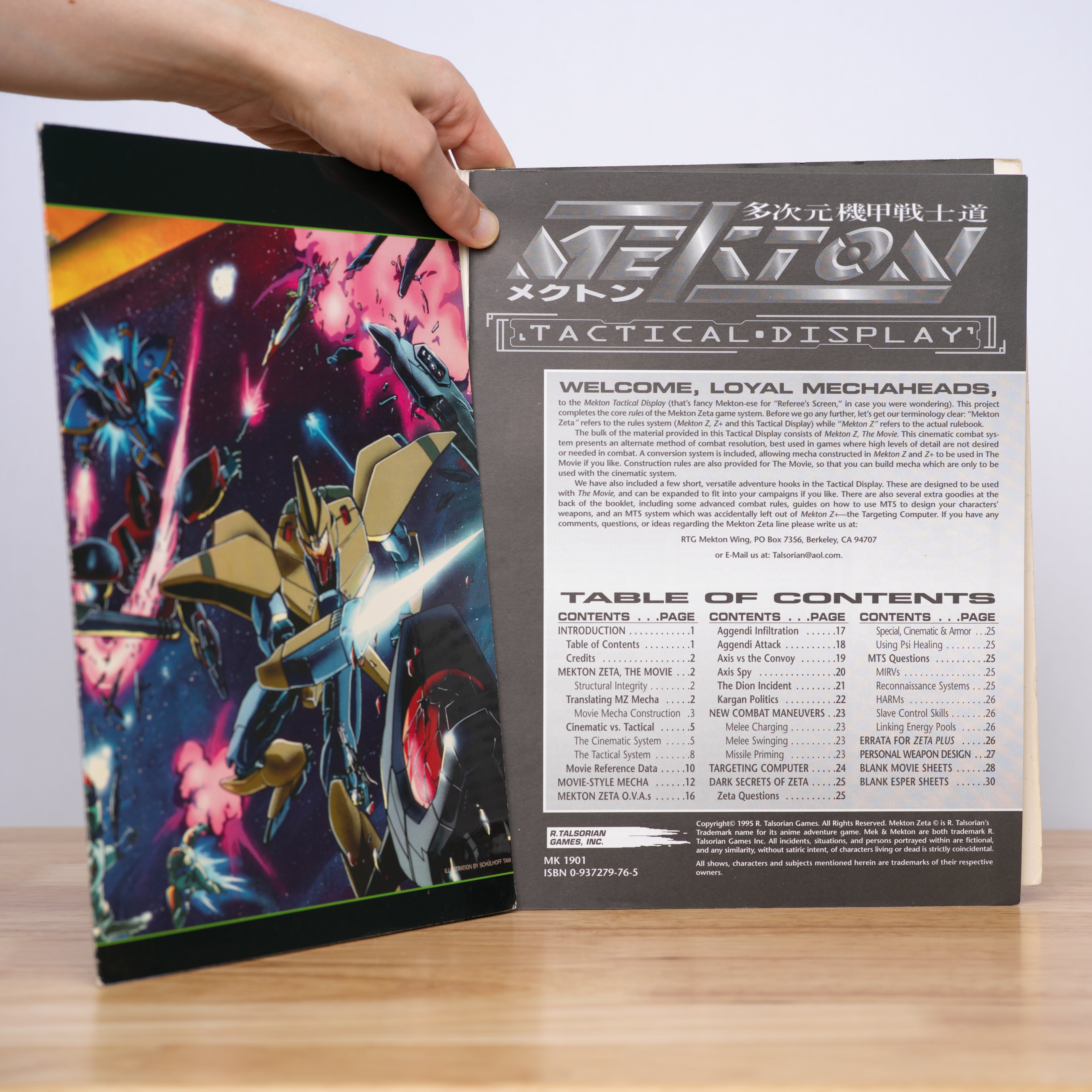 Tactical Display (Mekton RPG) Referee's Expansion Pack