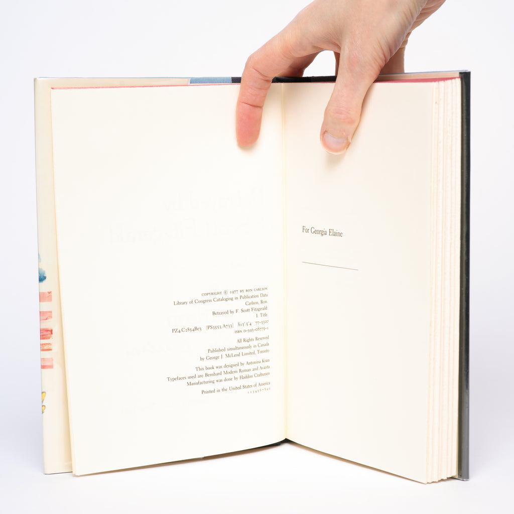 Betrayed By F. Scott Fitzgerald - Carlson, Ron