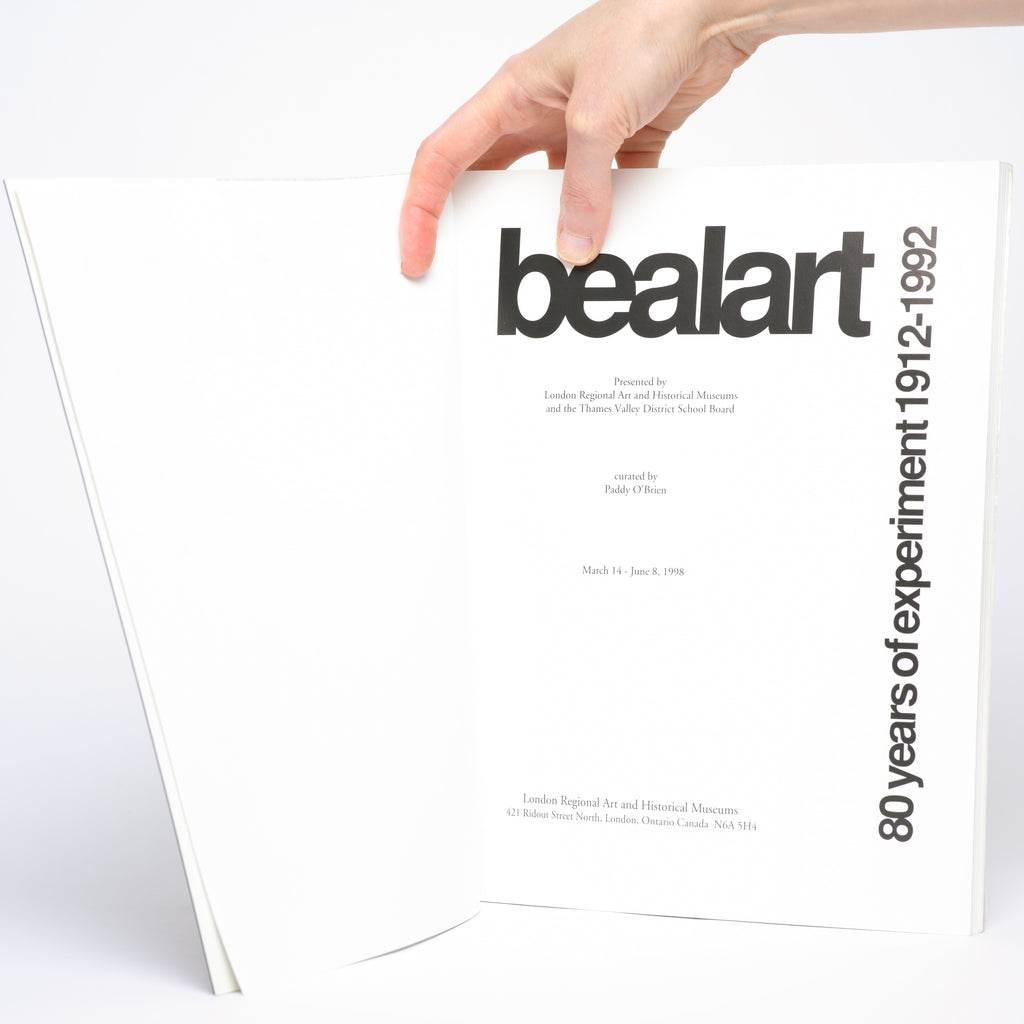 Bealart: 80 Years of Experiment 1912-1992