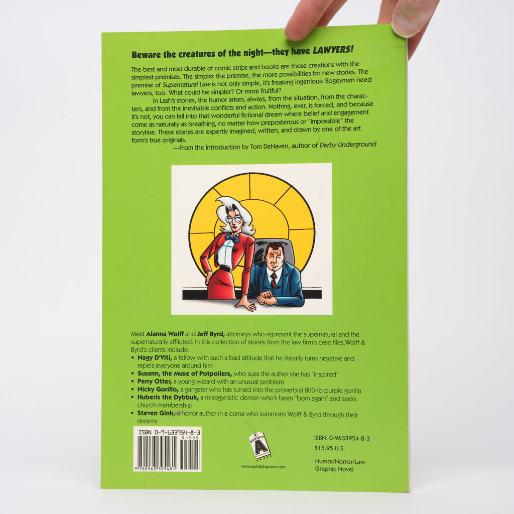 Mister Negativity and Other Tales of Supernatural Law - Lash, Batton; DeHaven, Tom (introduction)