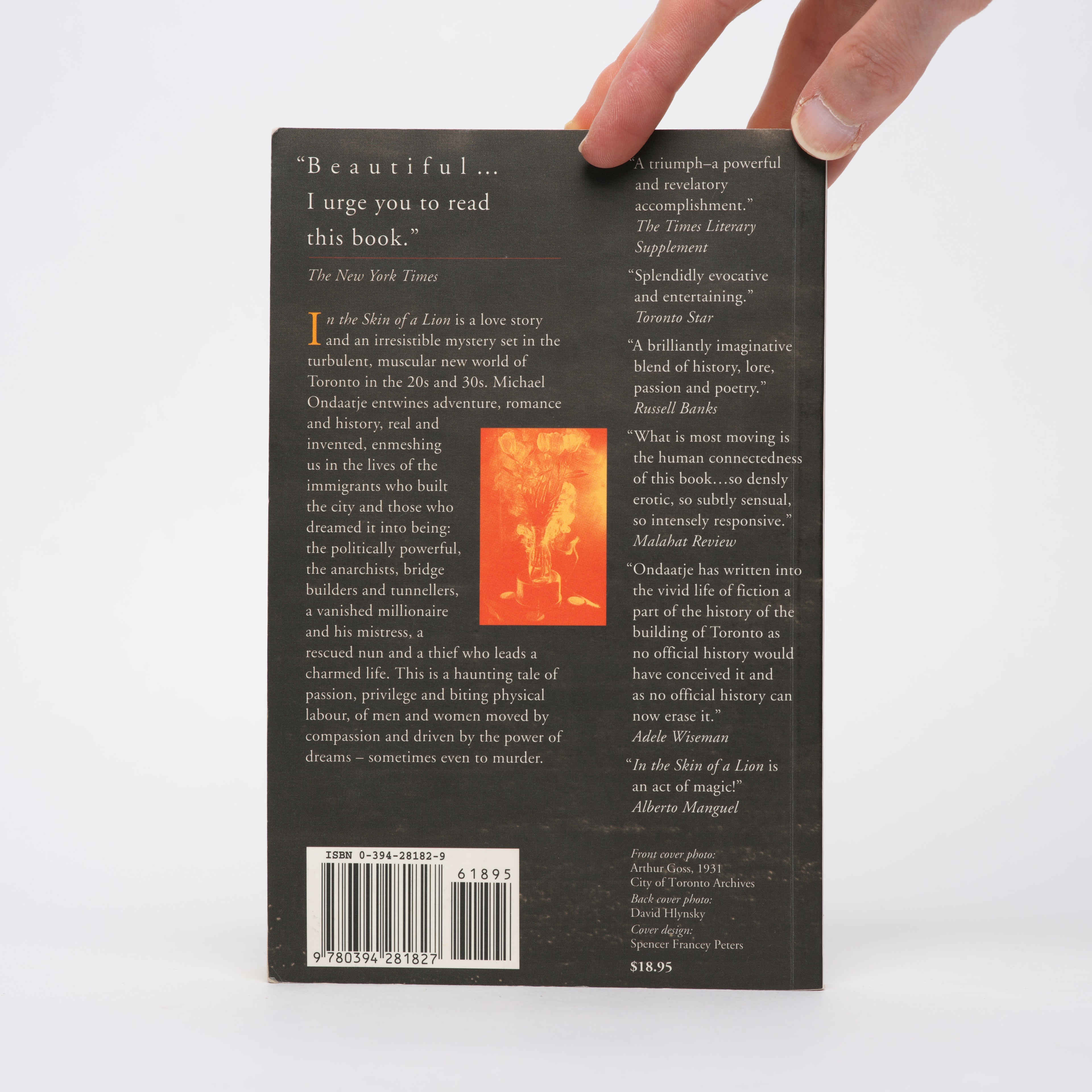 In the Skin of a Lion - Ondaatje, Michael [Signed]