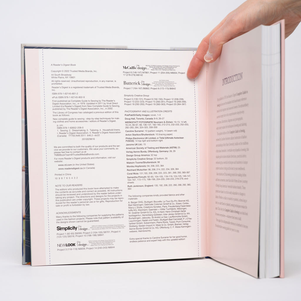 Reader's Digest Complete Guide to Sewing (Updated Edition)