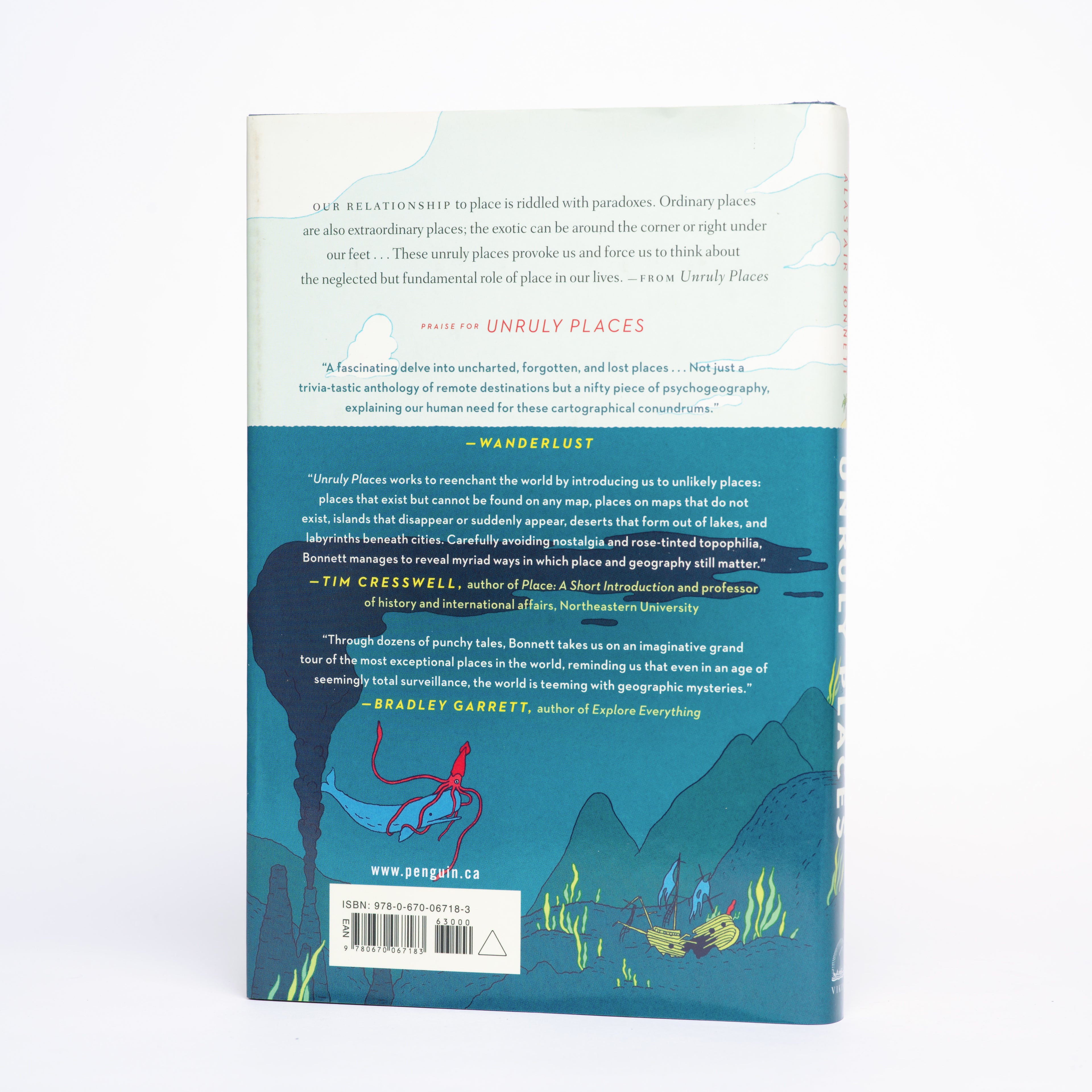 Unruly Places: Lost Spaces, Secret Cities, and Other Inscrutable Geographies - Bonnett, Alastair