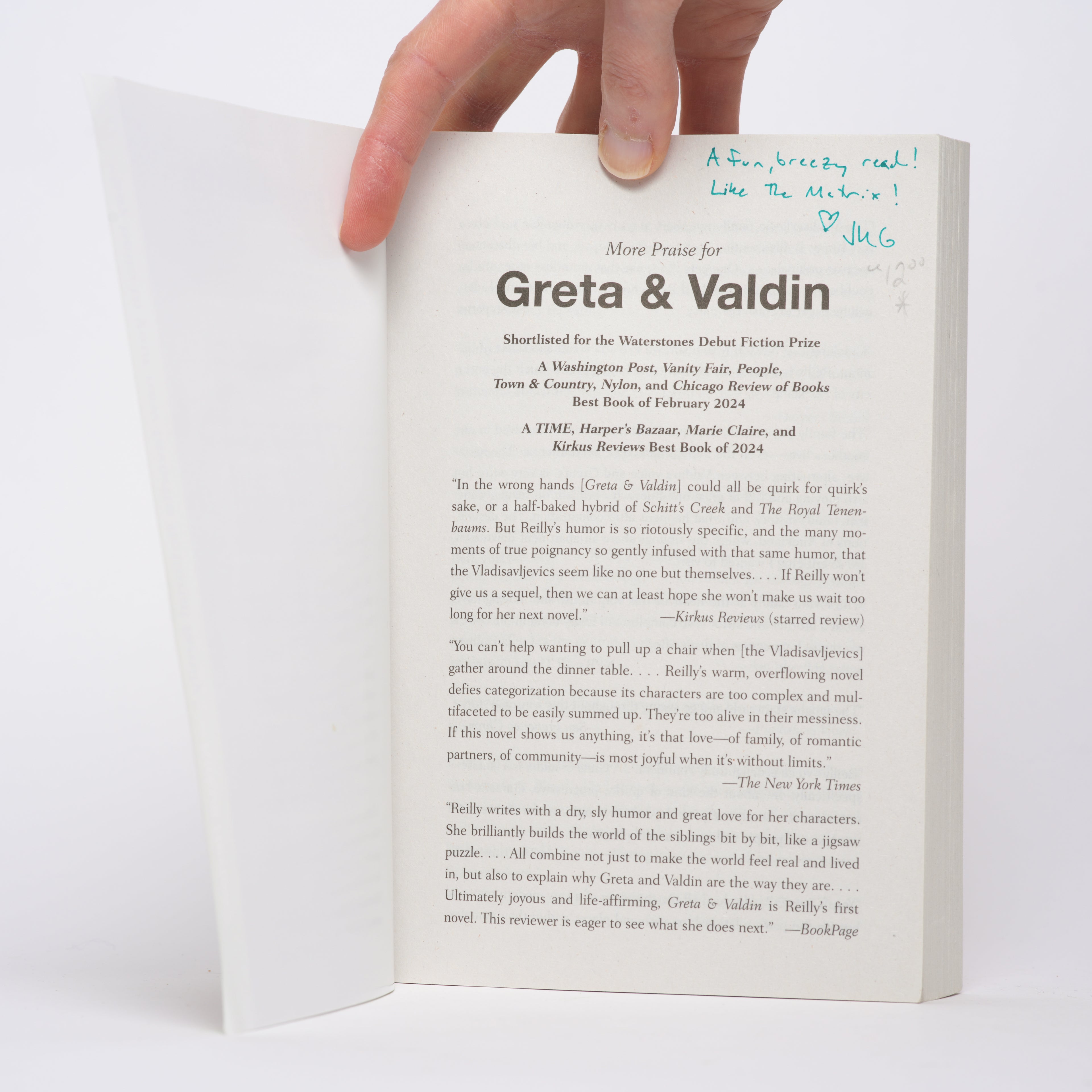 Greta & Valdin - Reilly, Rebecca K.
