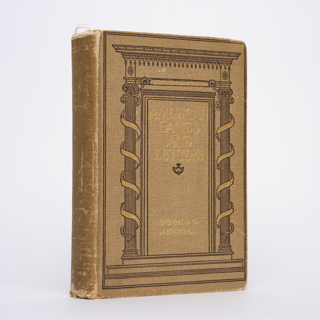 American Lands and Letters: The Mayflower to Rip-Van-Winkle - Mitchell, Donald G.