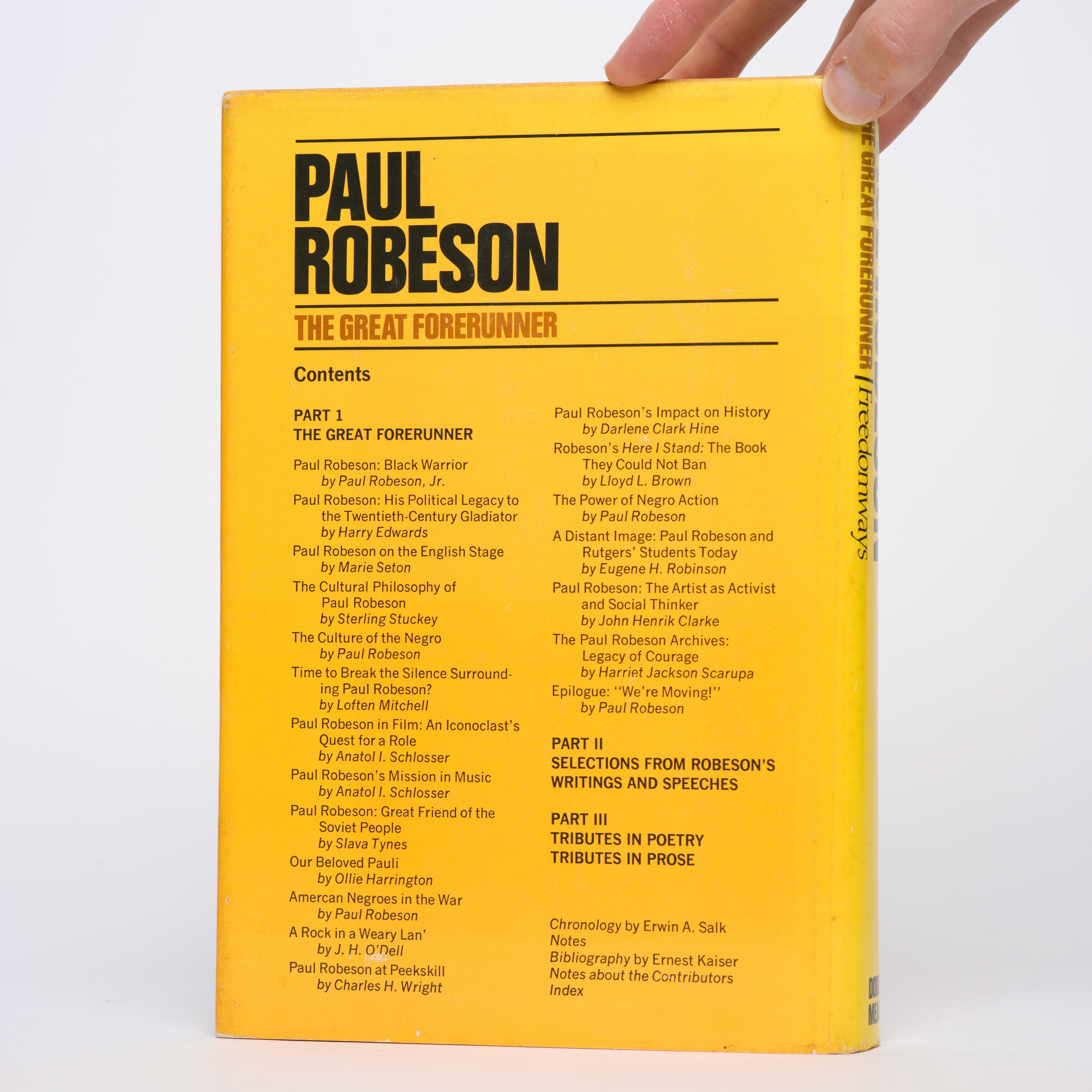 Paul Robeson: The Great Forerunner - The Editors of Freedomways