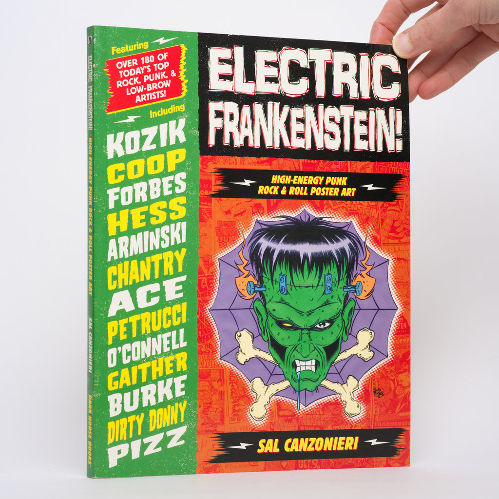 Electric Frankenstein! High-Energy Punk Rock & Roll Poster Art - Canzonieri, Sal