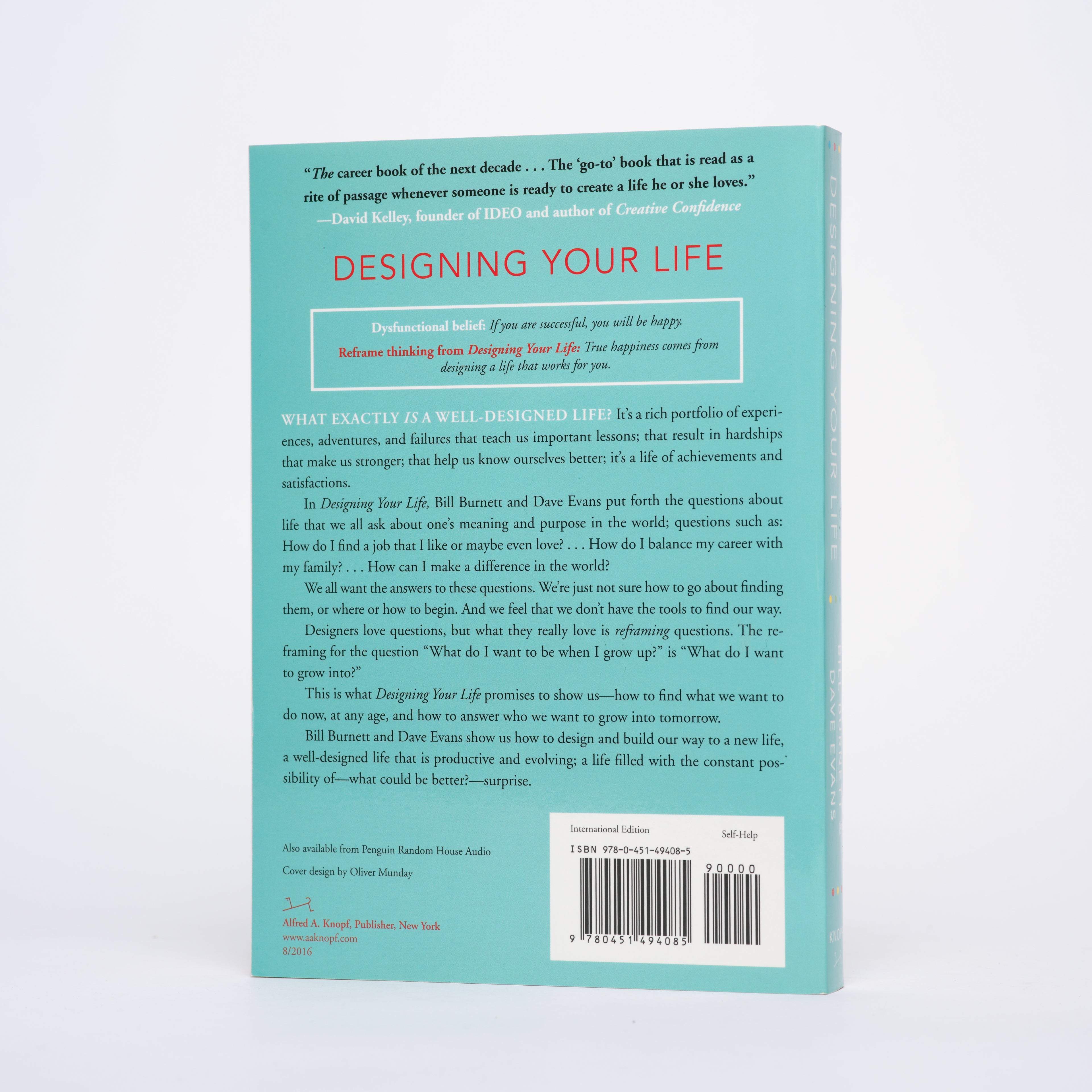 Designing Your Life: How to Build a Well-lived, Joyful Life - Burnett, Bill; Evans, Dave