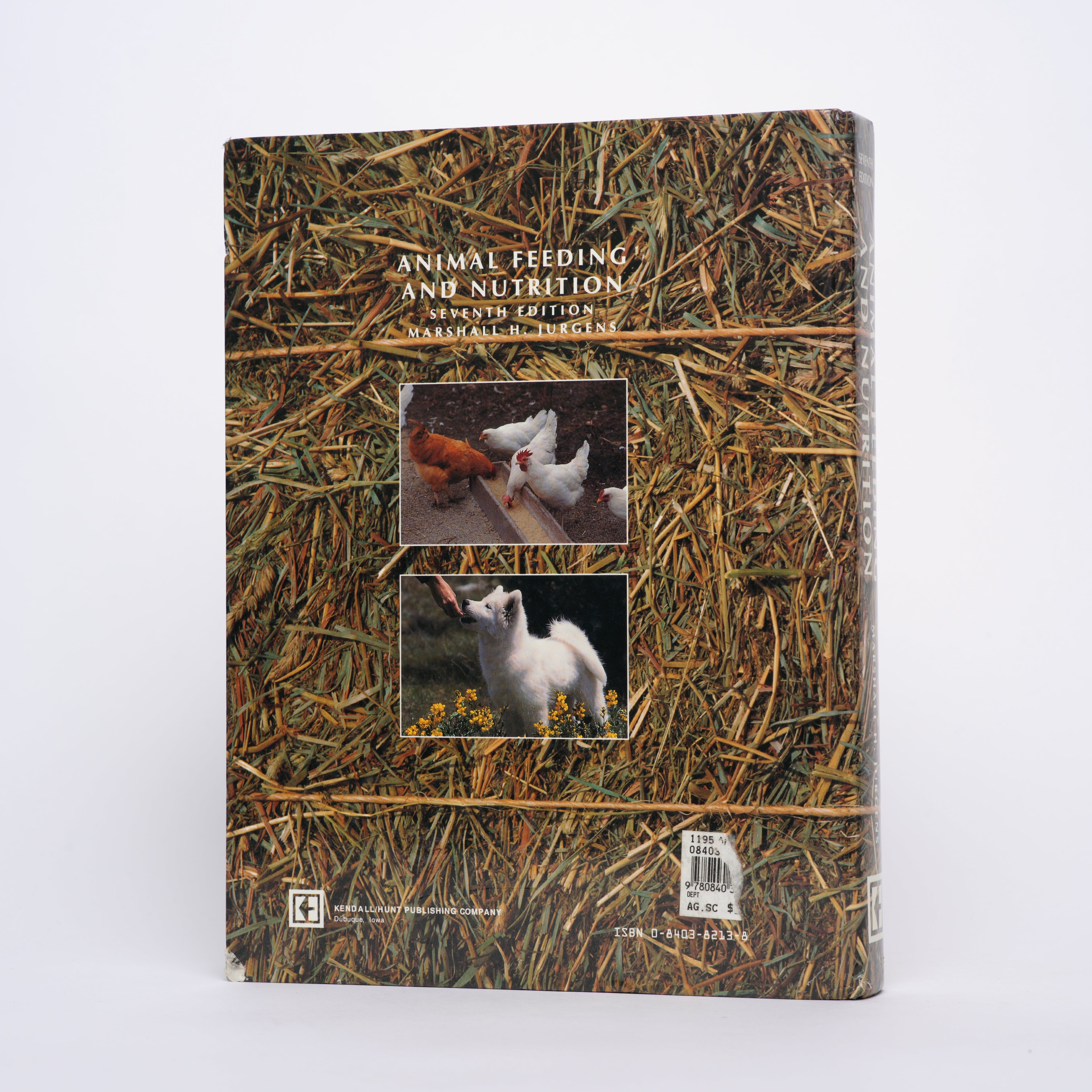 Animal Feeding and Nutrition (Seventh Edition) - Jurgens, Marshall H.