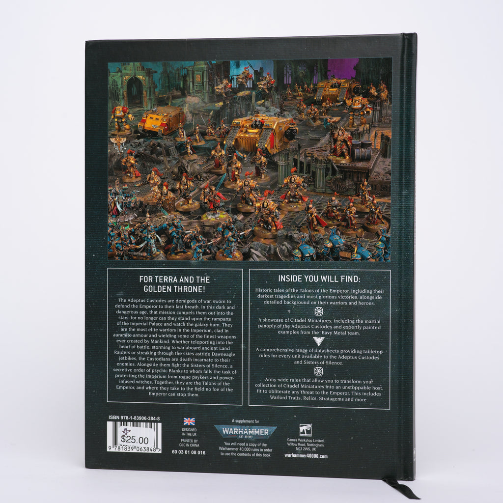Codex: Adeptus Custodes (Warhammer 40,000 RPG)