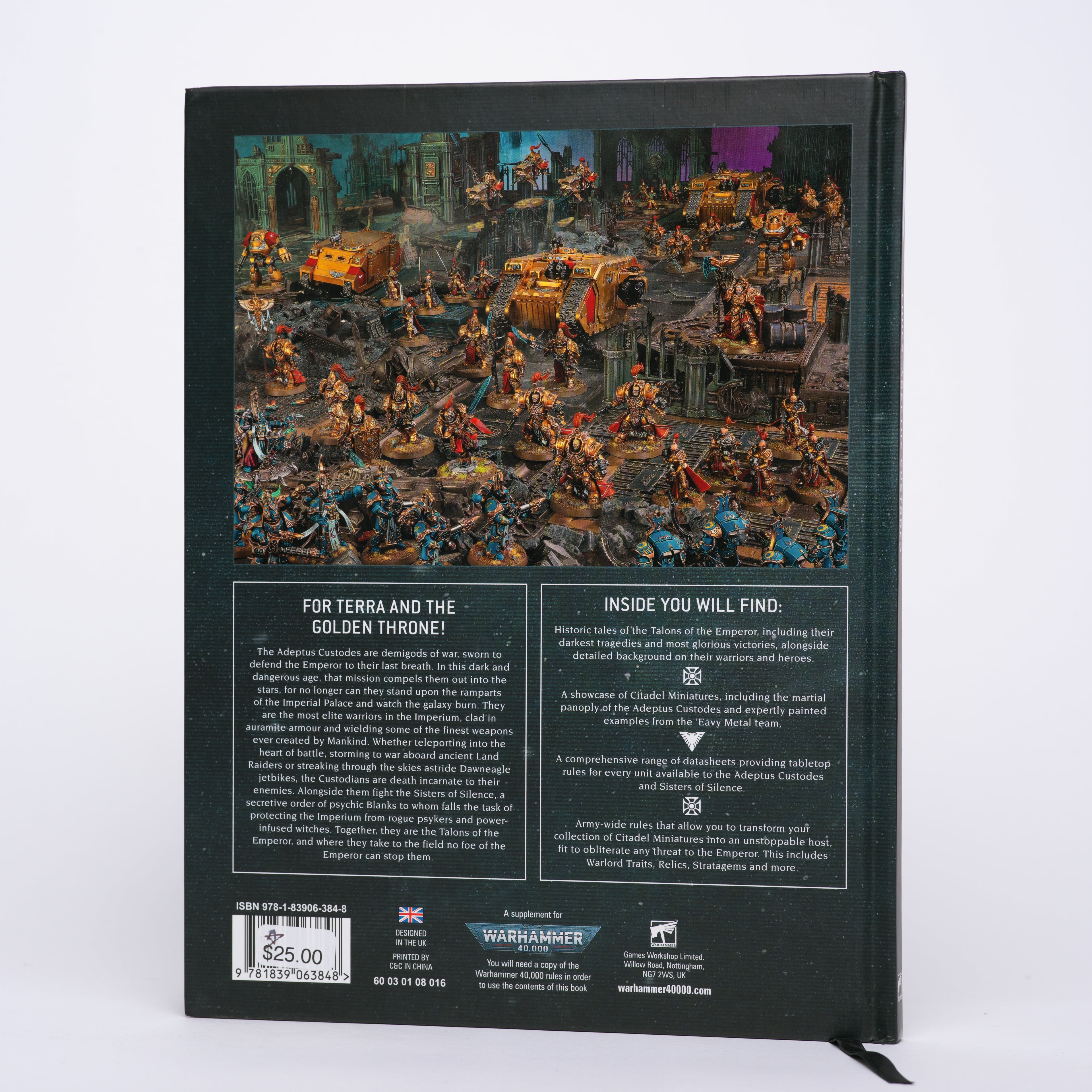 Codex: Adeptus Custodes (Warhammer 40,000 RPG)