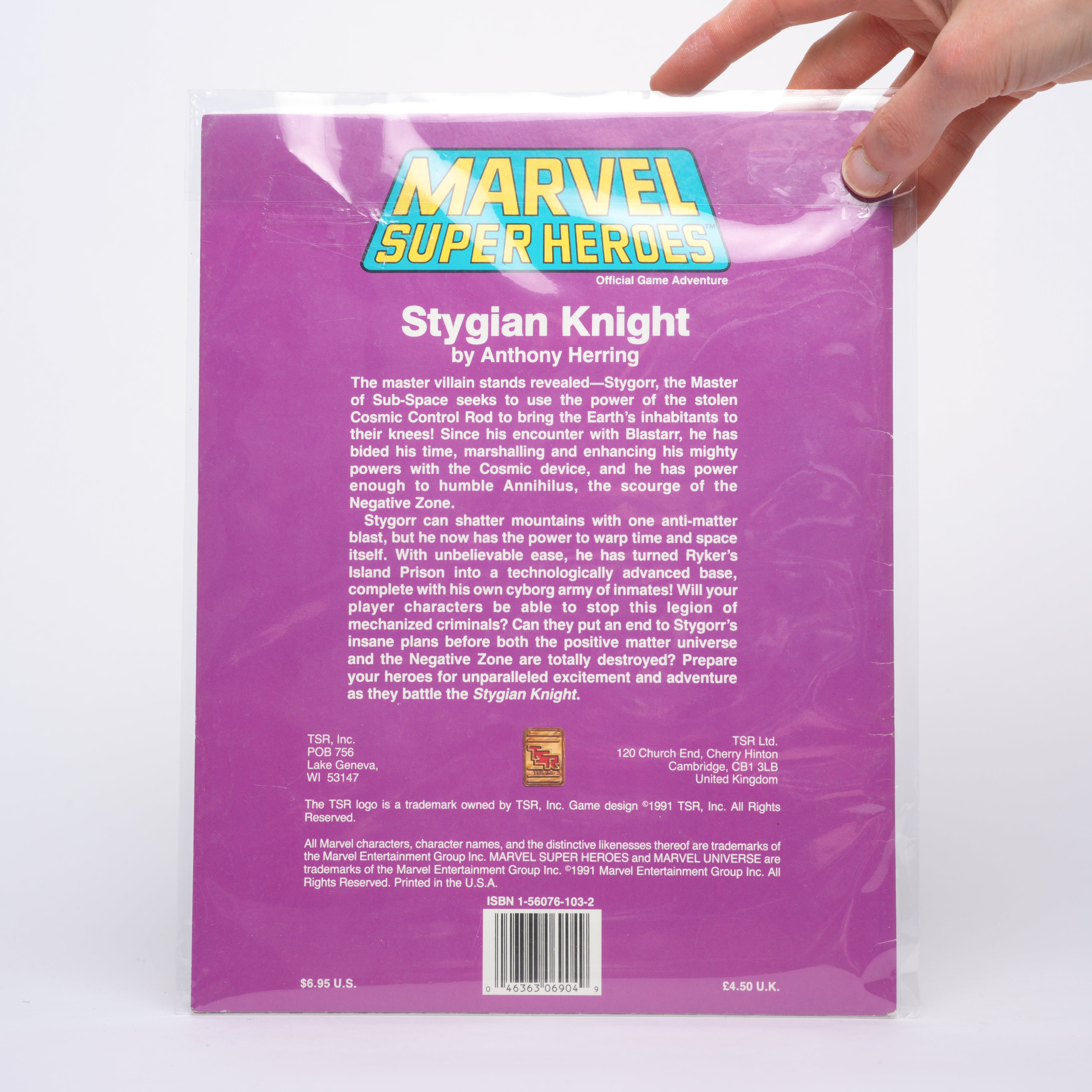 Stygian Knight (MSL4, Marvel Super Heroes RPG)