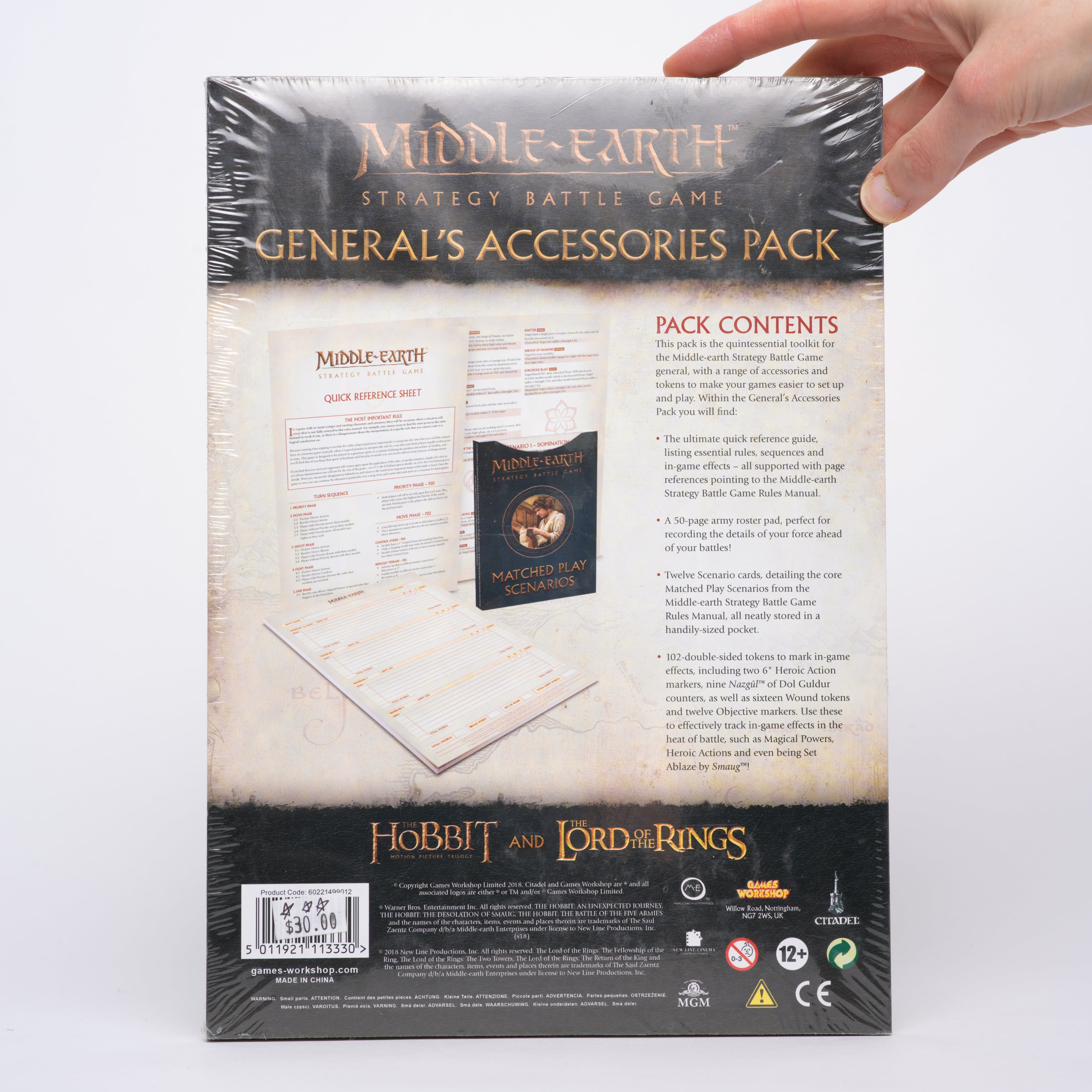 Middle Earth Strategy Battle Game General's Accessories Pack