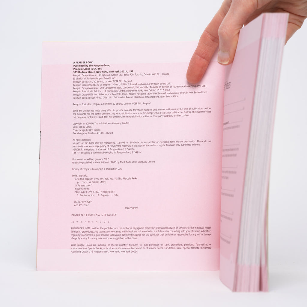 Incredible Orgasms: yes, yes, Yes, YES, YESSS! (52 Brilliant Ideas Series) - Perks, Marcelle
