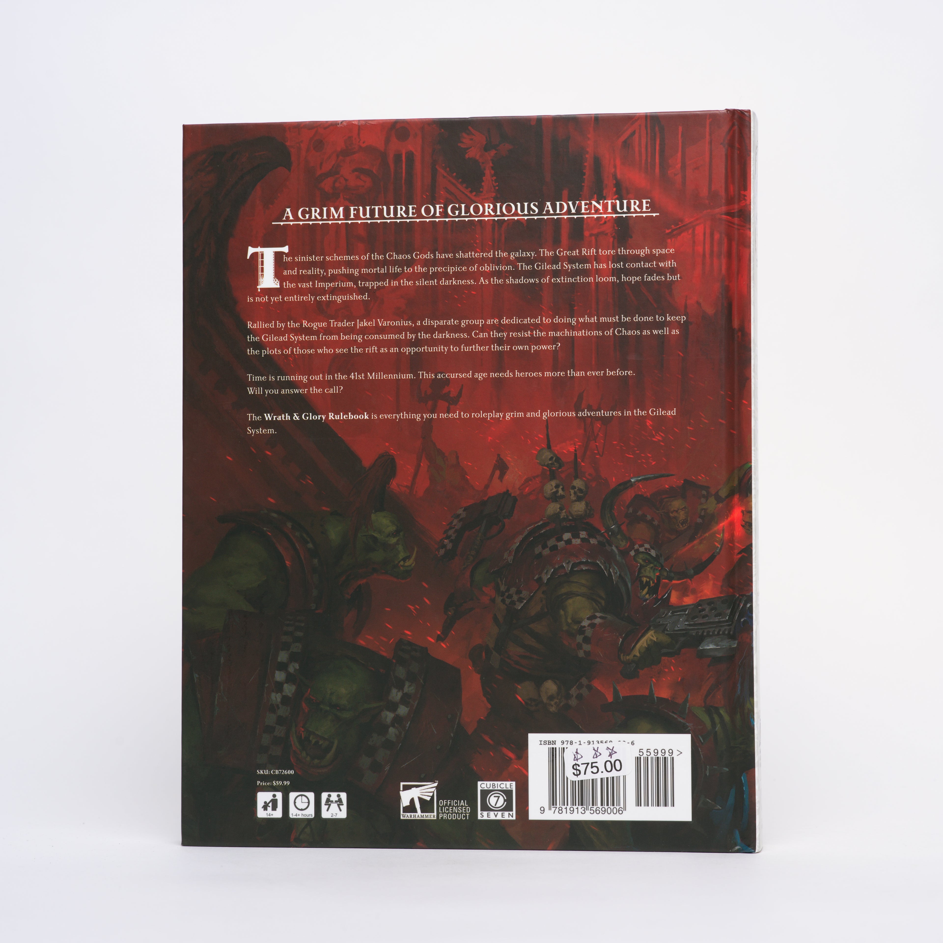 Warhammer 40,000: Wrath & Glory Core Rulebook