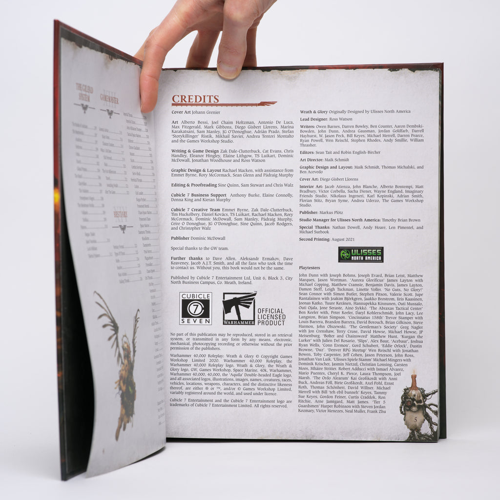 Warhammer 40,000: Wrath & Glory Core Rulebook