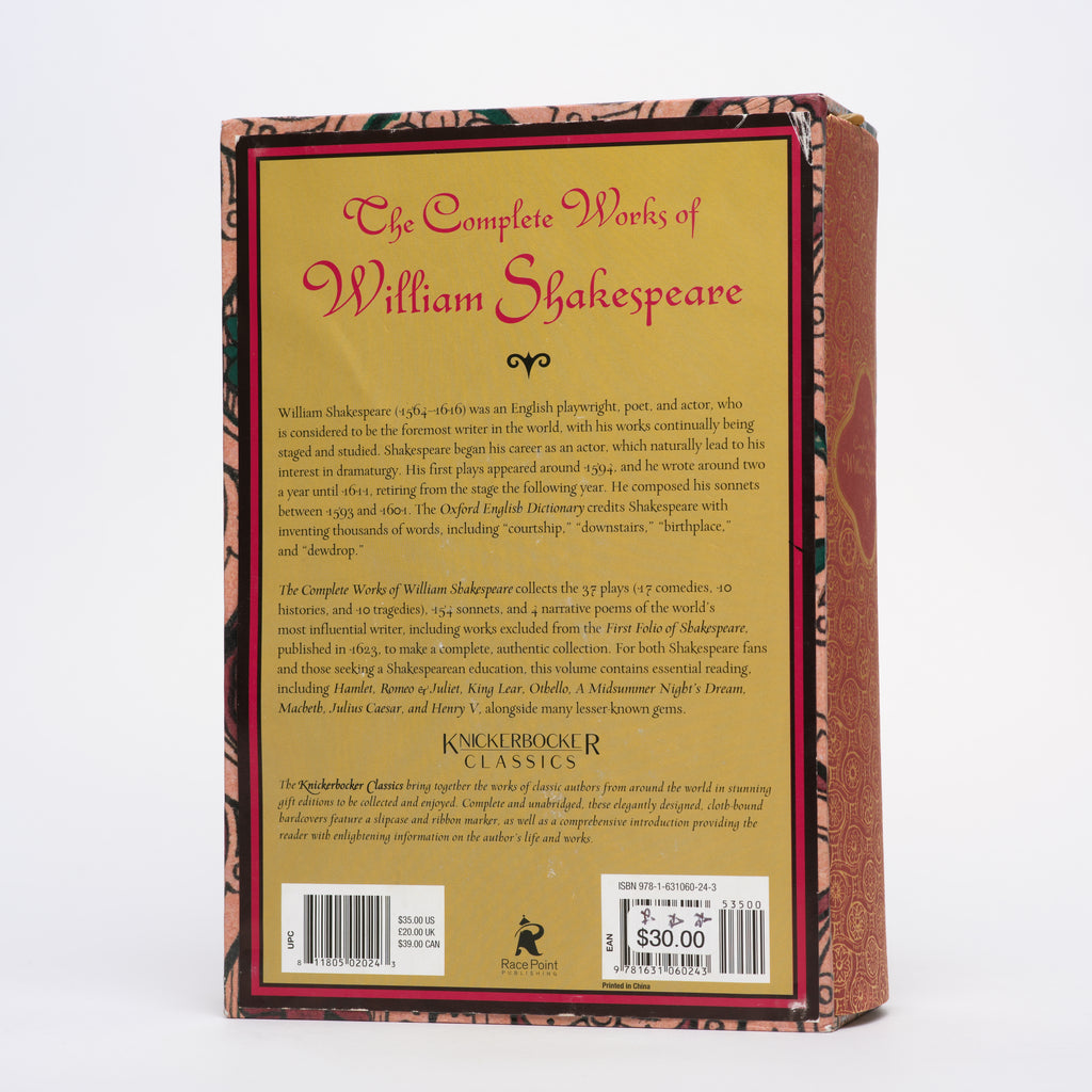 The Complete Works of William Shakespeare (Knickerbocker Classics)