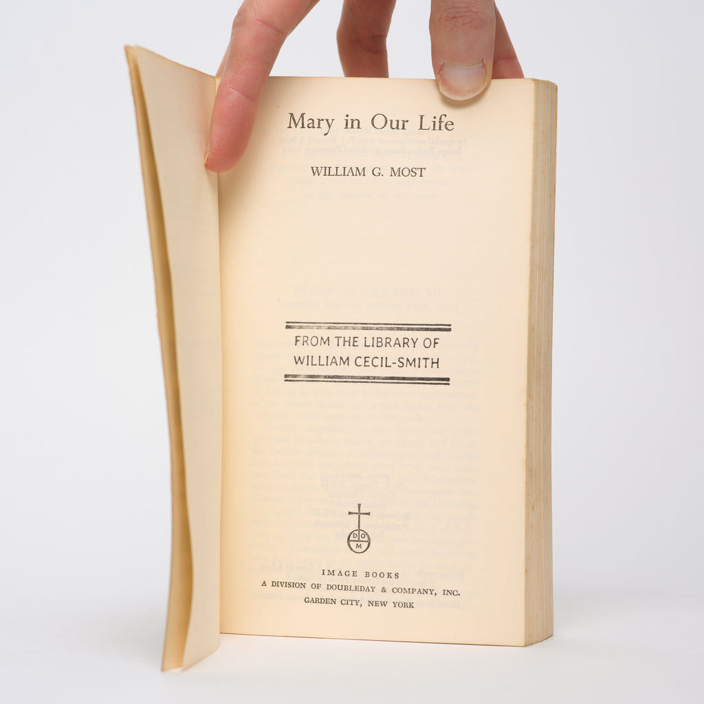 Mary in Our Life - Most, William G.