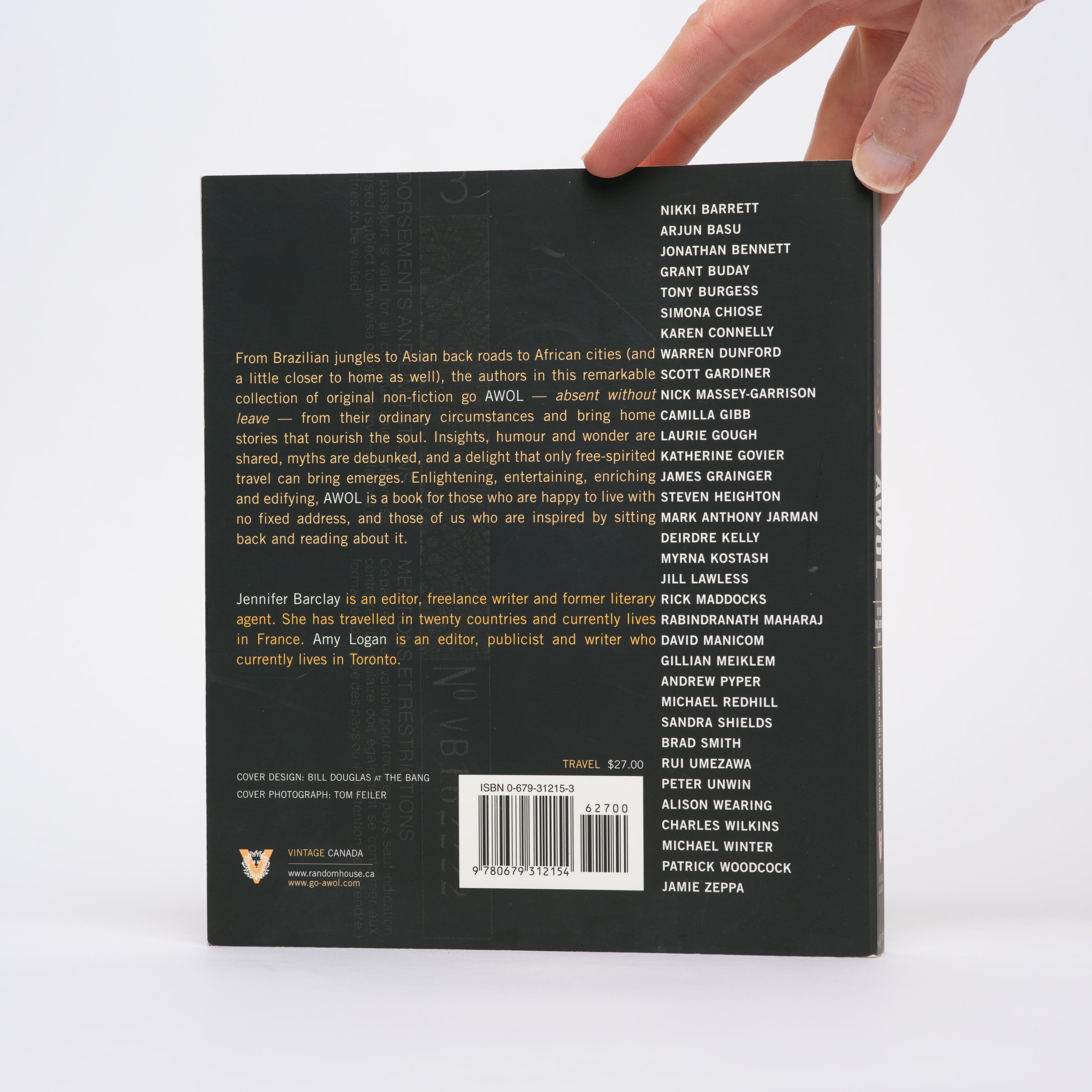 AWOL: Tales for Travel-Inspired Minds - Barclay, Jennifer (editor); Logan, Amy (editor)