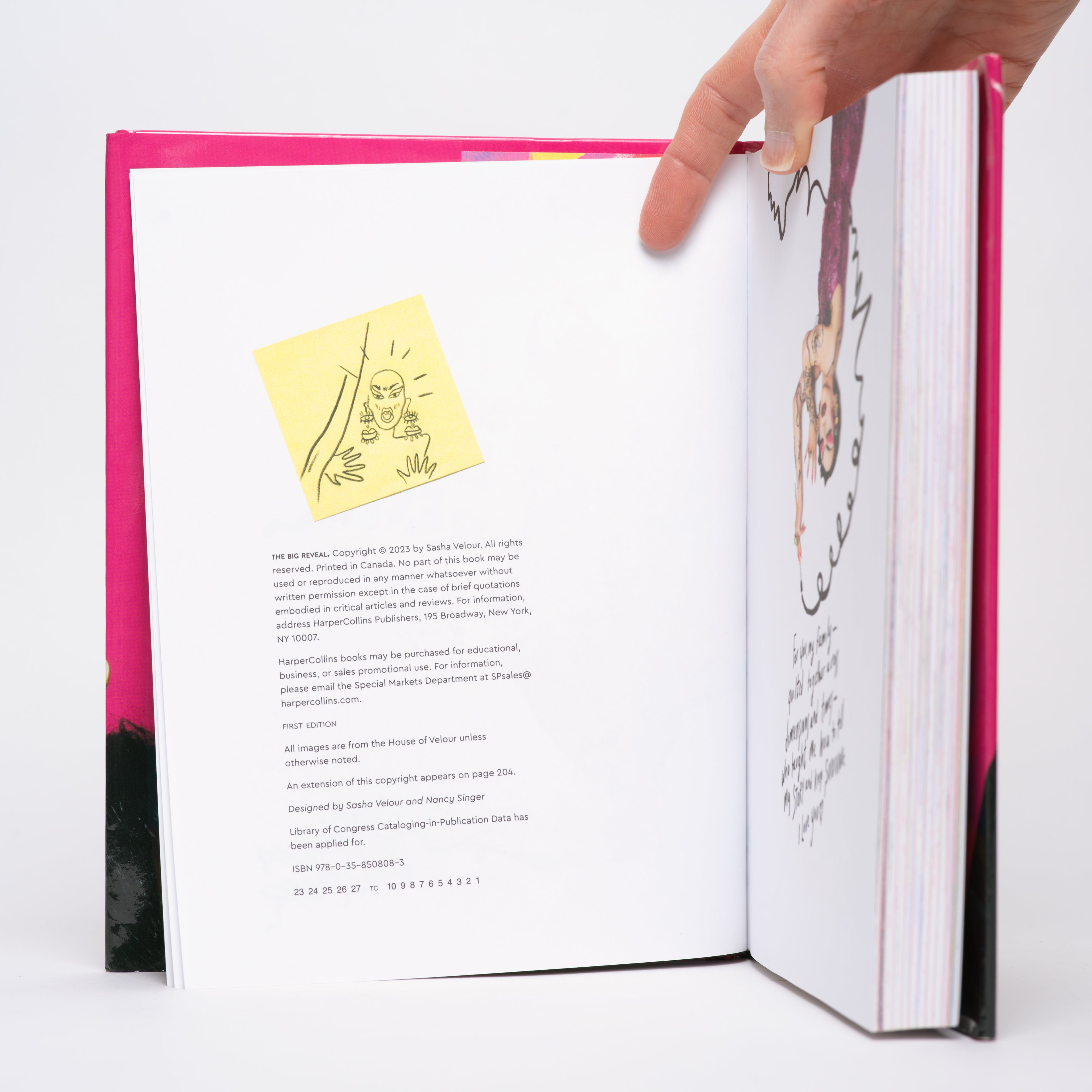 The Big Reveal: An Illustrated Manifesto of Drag - Velour, Sasha