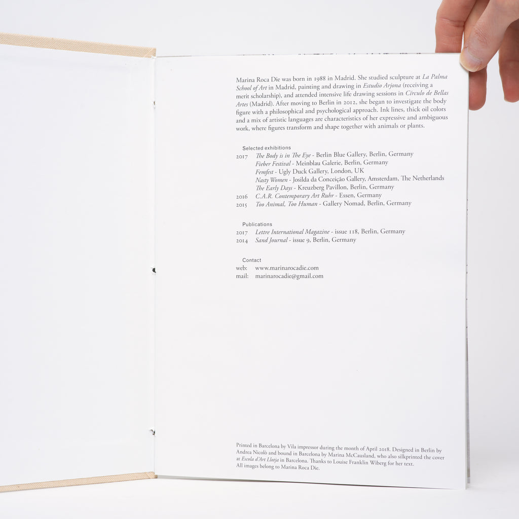 Marina Roca Die: Not Bodies - Die, Marina Roca; Wiberg, Louise Franklin