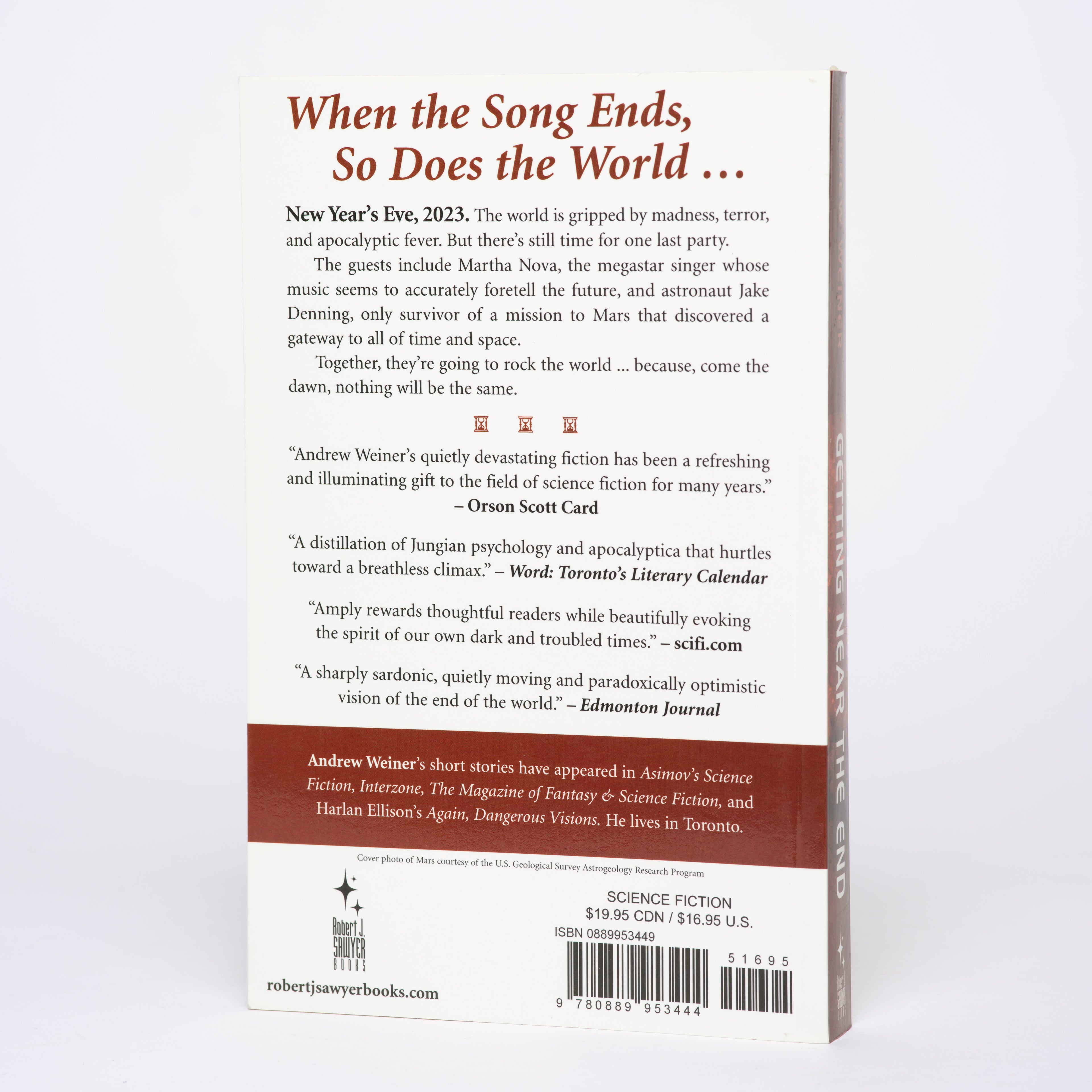 Getting Near the End - Weiner, Andrew; Sawyer, Robert J. (introduction)