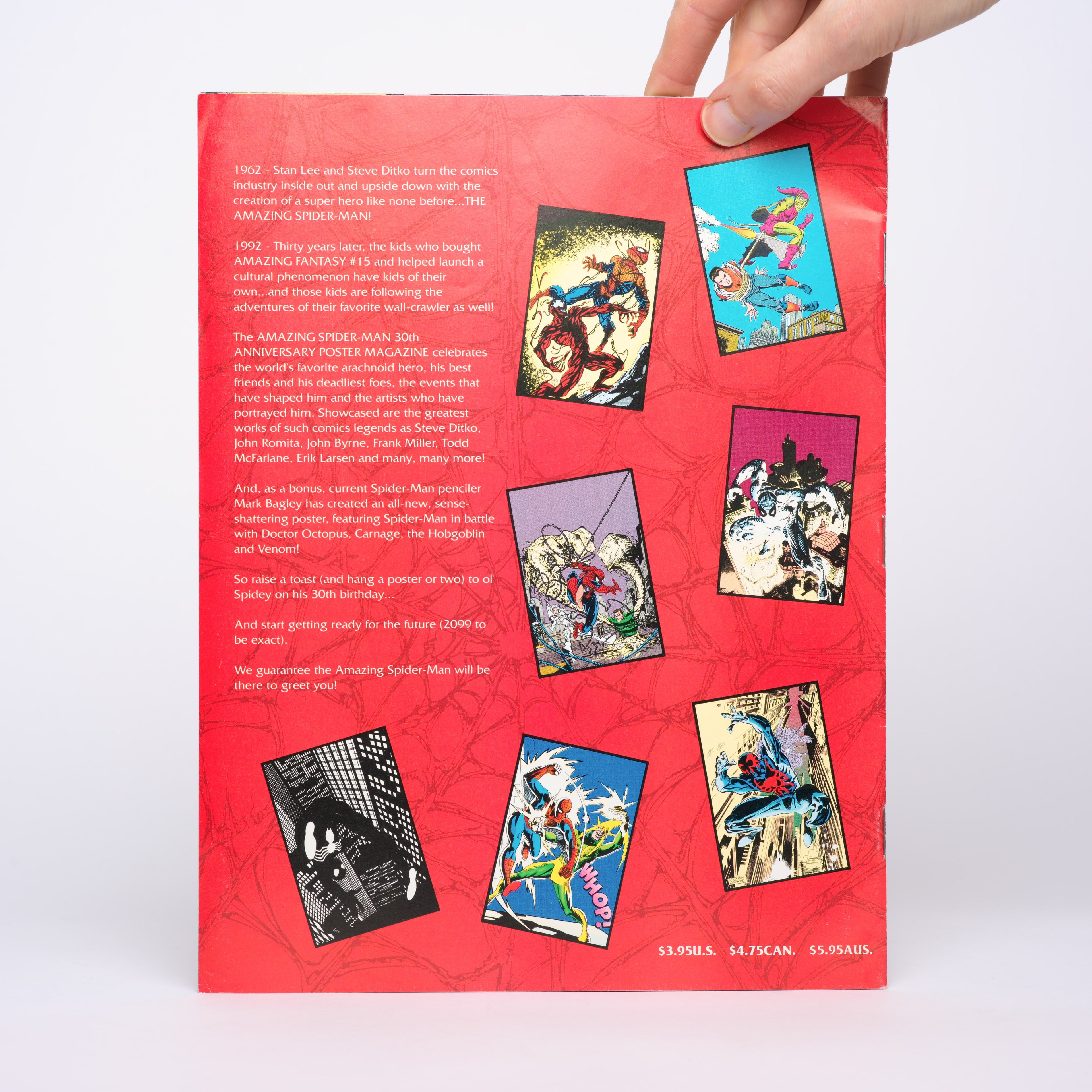The Amazing Spider-Man 30th Anniversary Poster Magazine