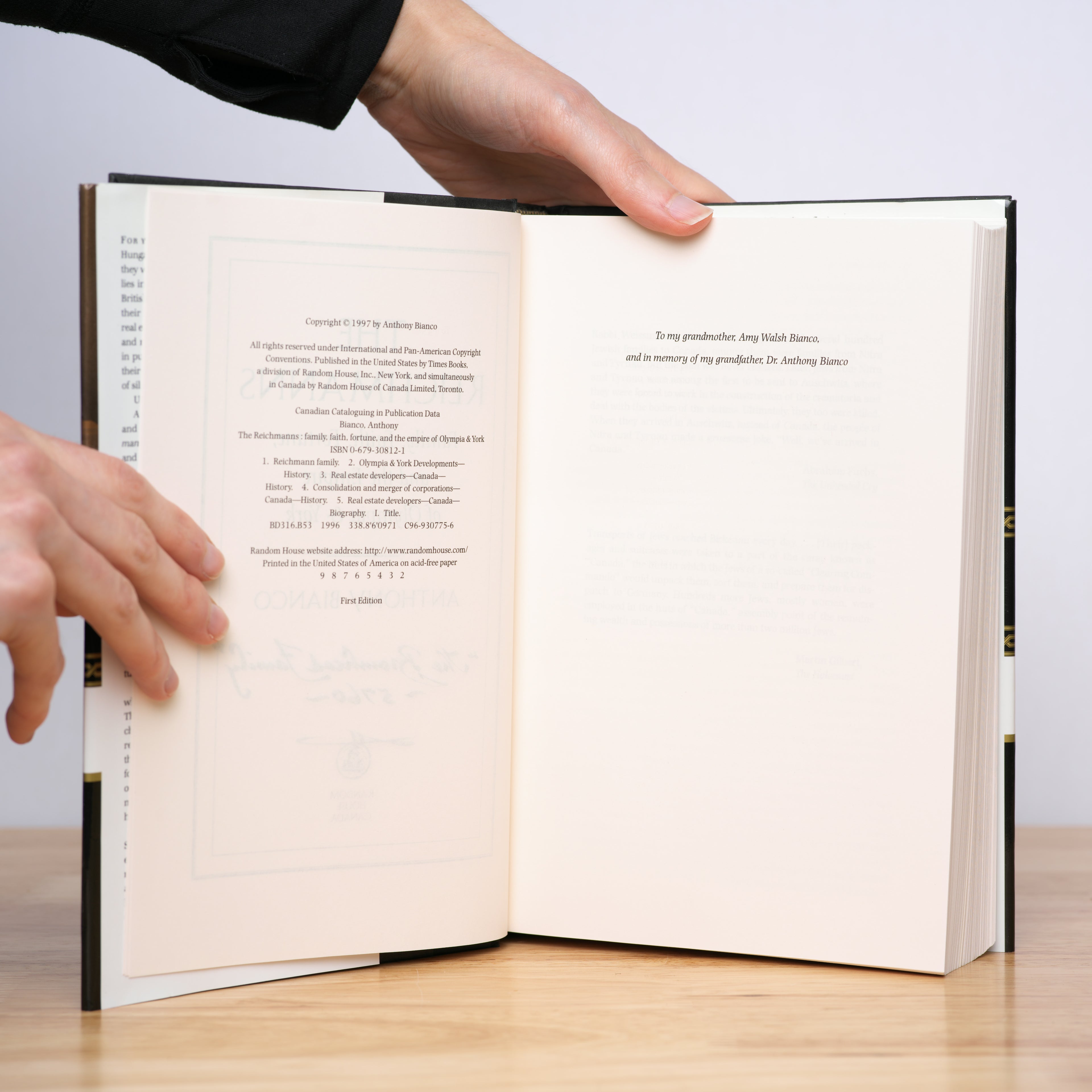 Bianco, Anthony - The Reichmanns: Family, Faith, Fortune, and the Empire of Olympia & York