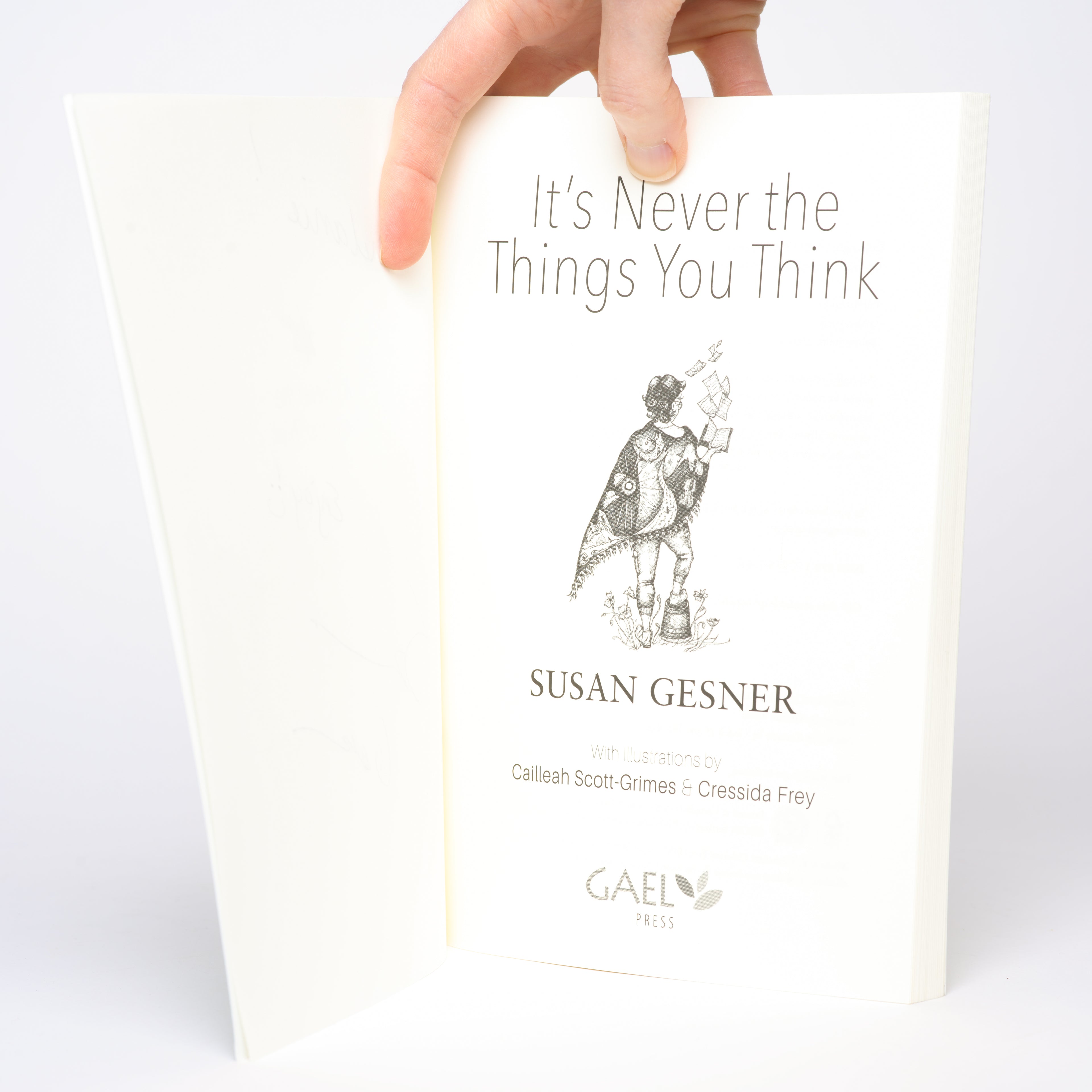 It's Never the Things You Think - Gesner, Susan; Scott-Grimes, Cailleah (illustrations); Frey, Cressida (illustrations)
