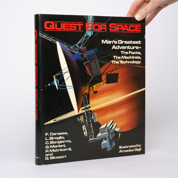 Quest for Space: Man's Greatest Adventure -- The Facts, The Machines, The Technology - Gigli, Amedeo (illustrations)