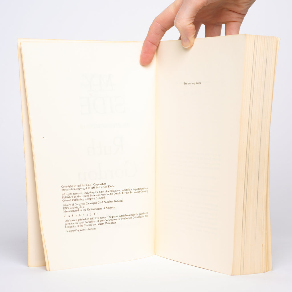 My Side: The Autobiography of Ruth Gordon - Gordon, Ruth; Kanin, Garson (introduction)