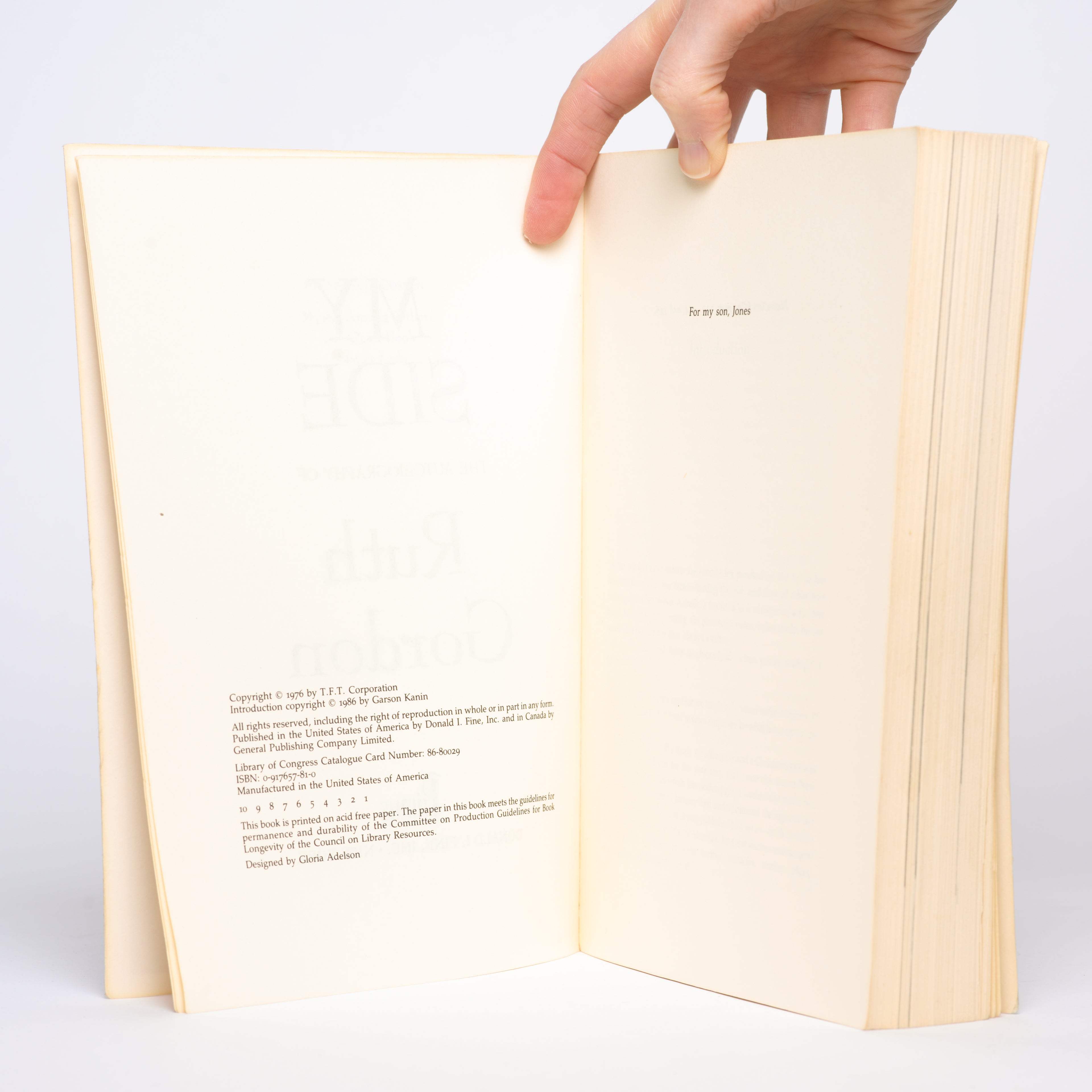 My Side: The Autobiography of Ruth Gordon - Gordon, Ruth; Kanin, Garson (introduction)