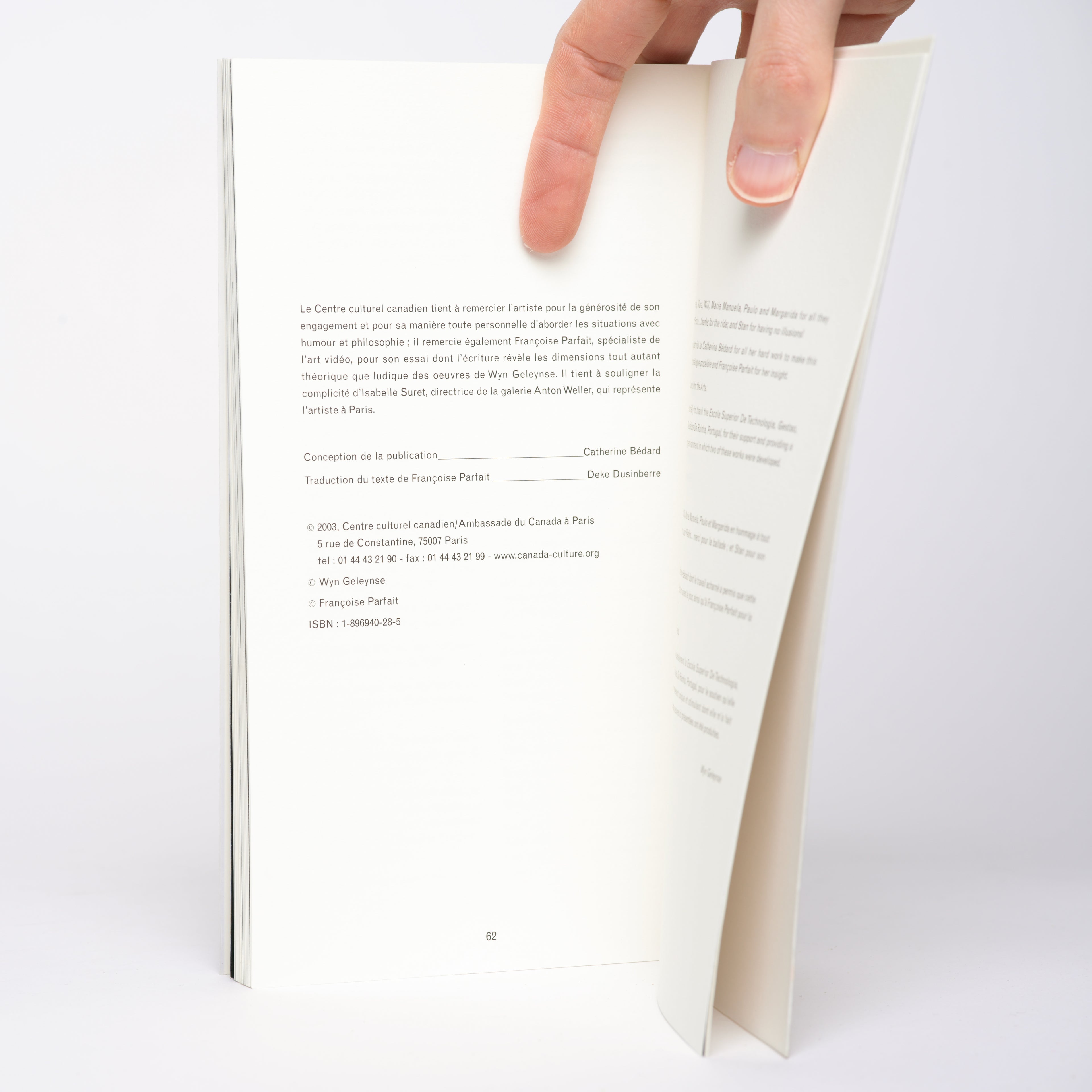 Wyn Geleynse - Geleynse, Wyn; Parfait, Franoise (essay)
