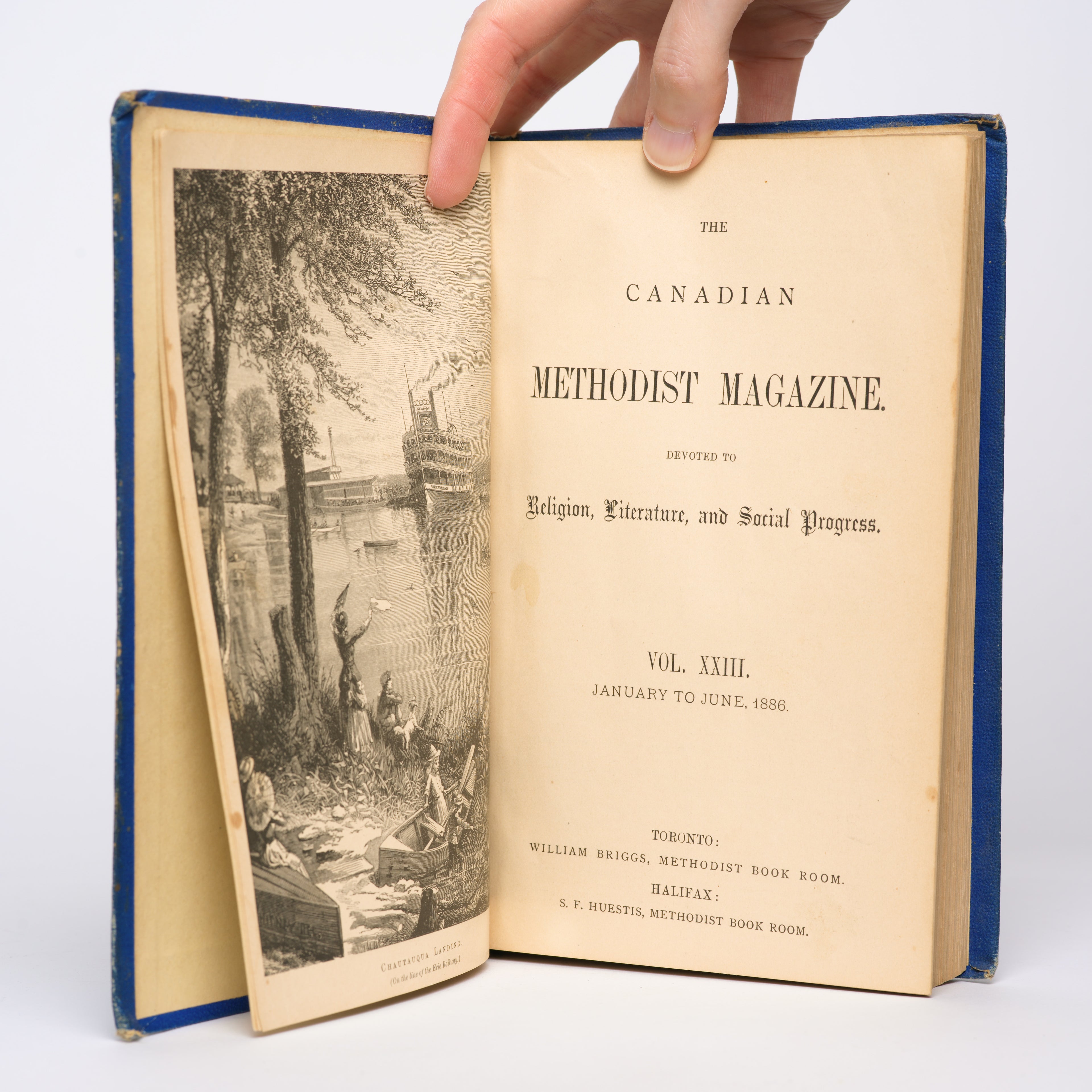 Canadian Methodist Magazine Vol. XXIII - January to June 1886