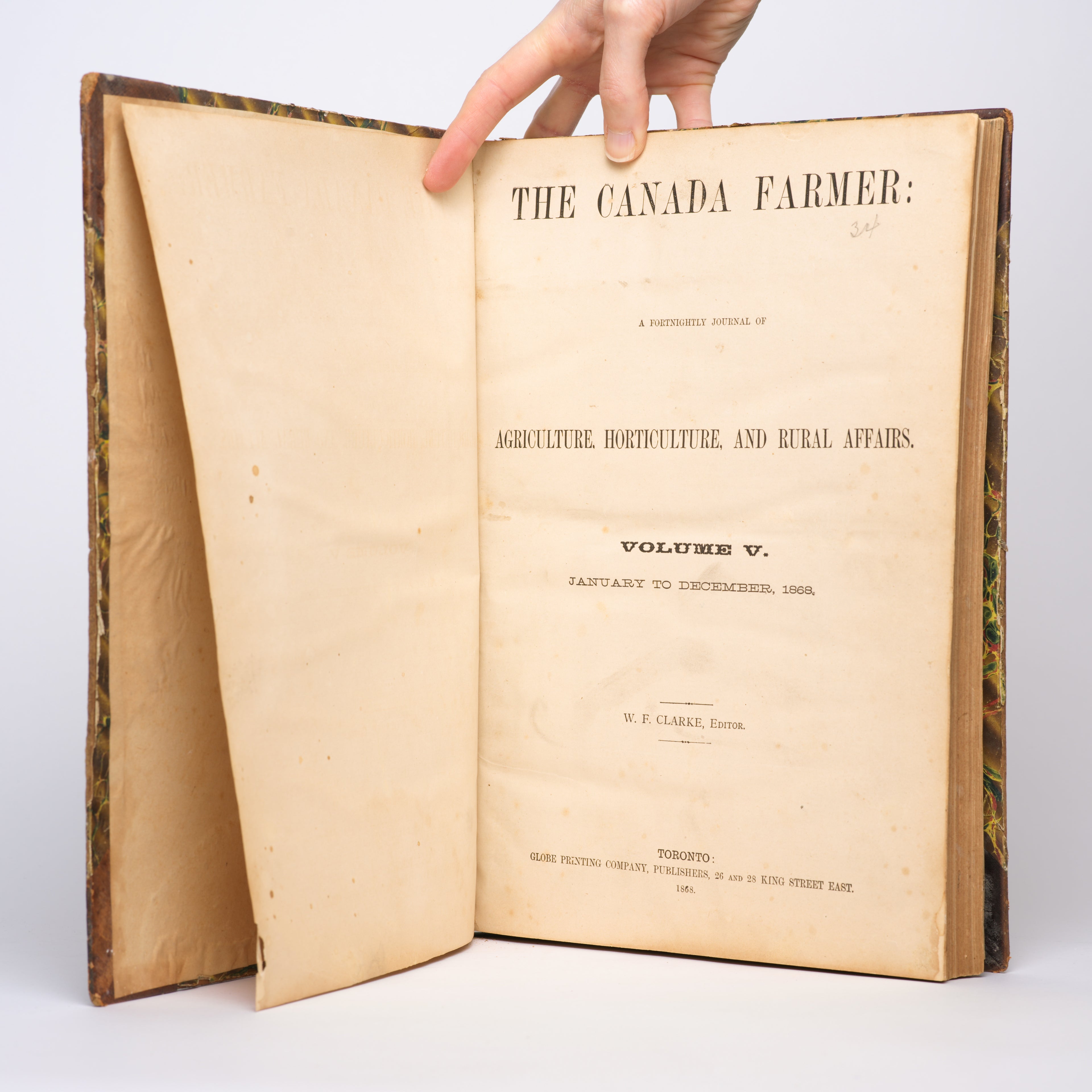 The Canada Farmer: Vol. V 1868 (Missing #s 3, 4, 5)
