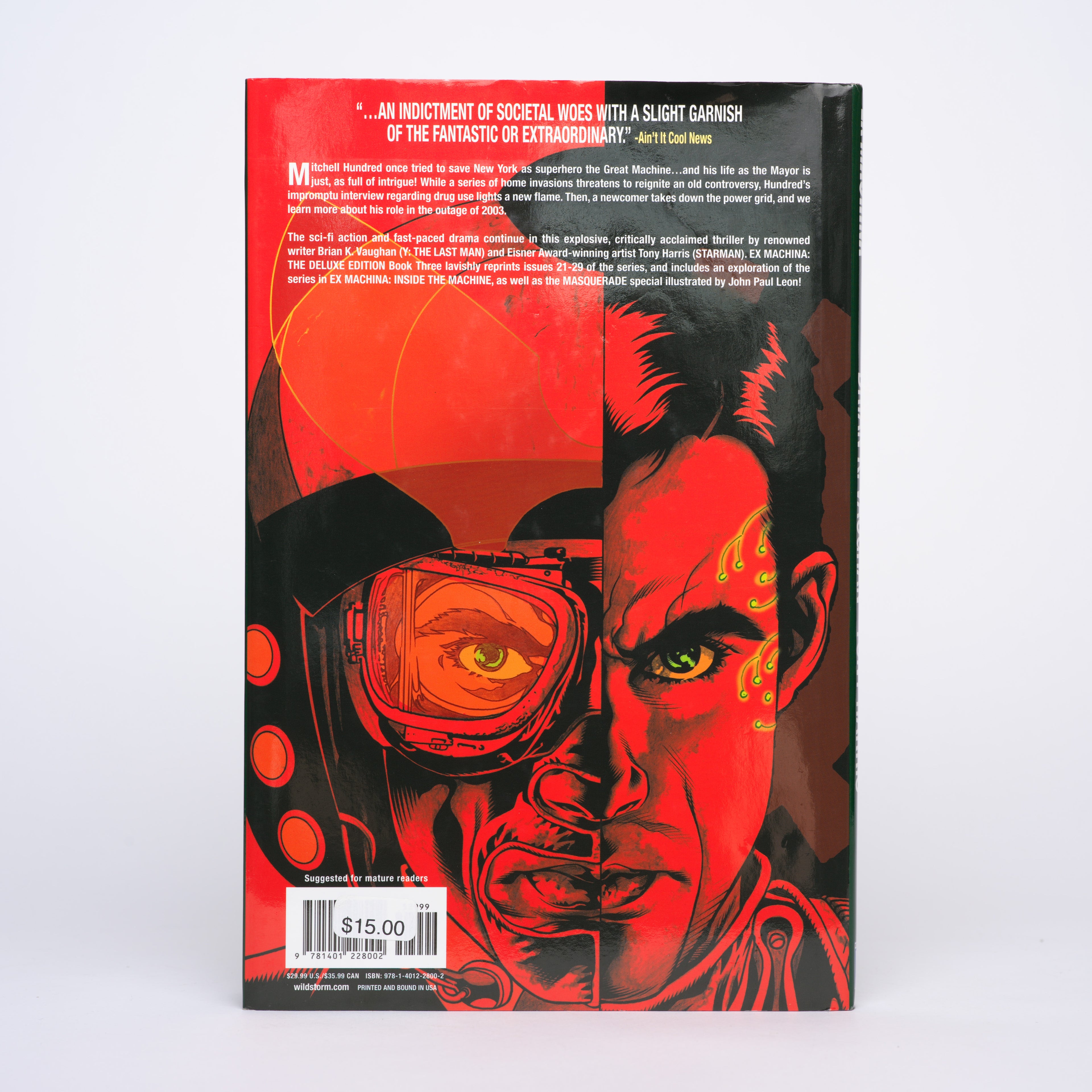 Ex Machina Deluxe Edition Book 3 - Vaughan, Brian K.