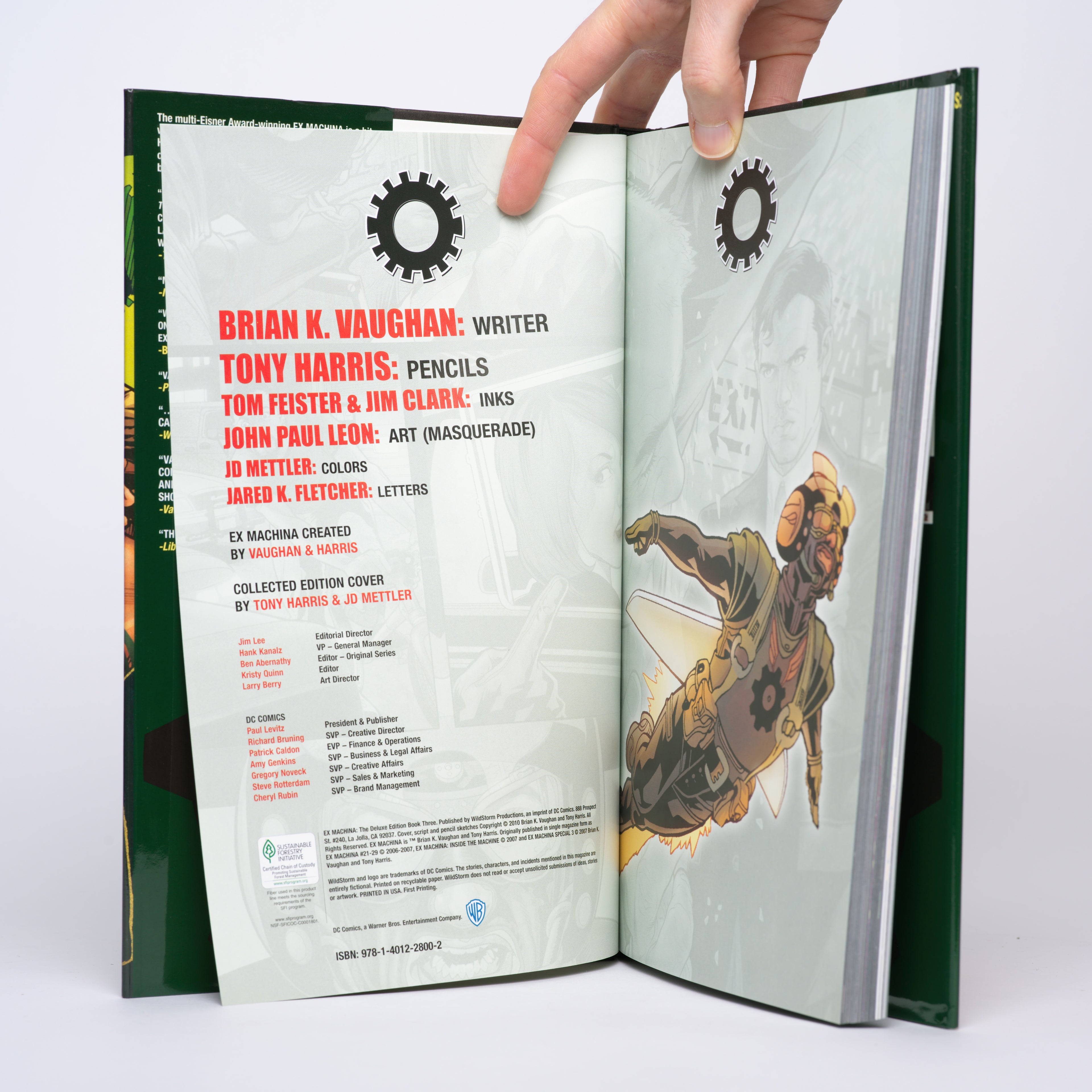 Ex Machina Deluxe Edition Book 3 - Vaughan, Brian K.