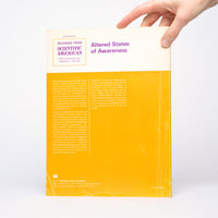 Altered States of Awareness: Readings from Scientific American - Teyler, Timothy J. (introduction)