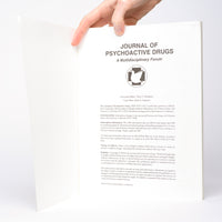 Journal of Psychoactive Drugs: A Multidisciplinary Forum - Volume 30, Number 4 (October - December 1998)