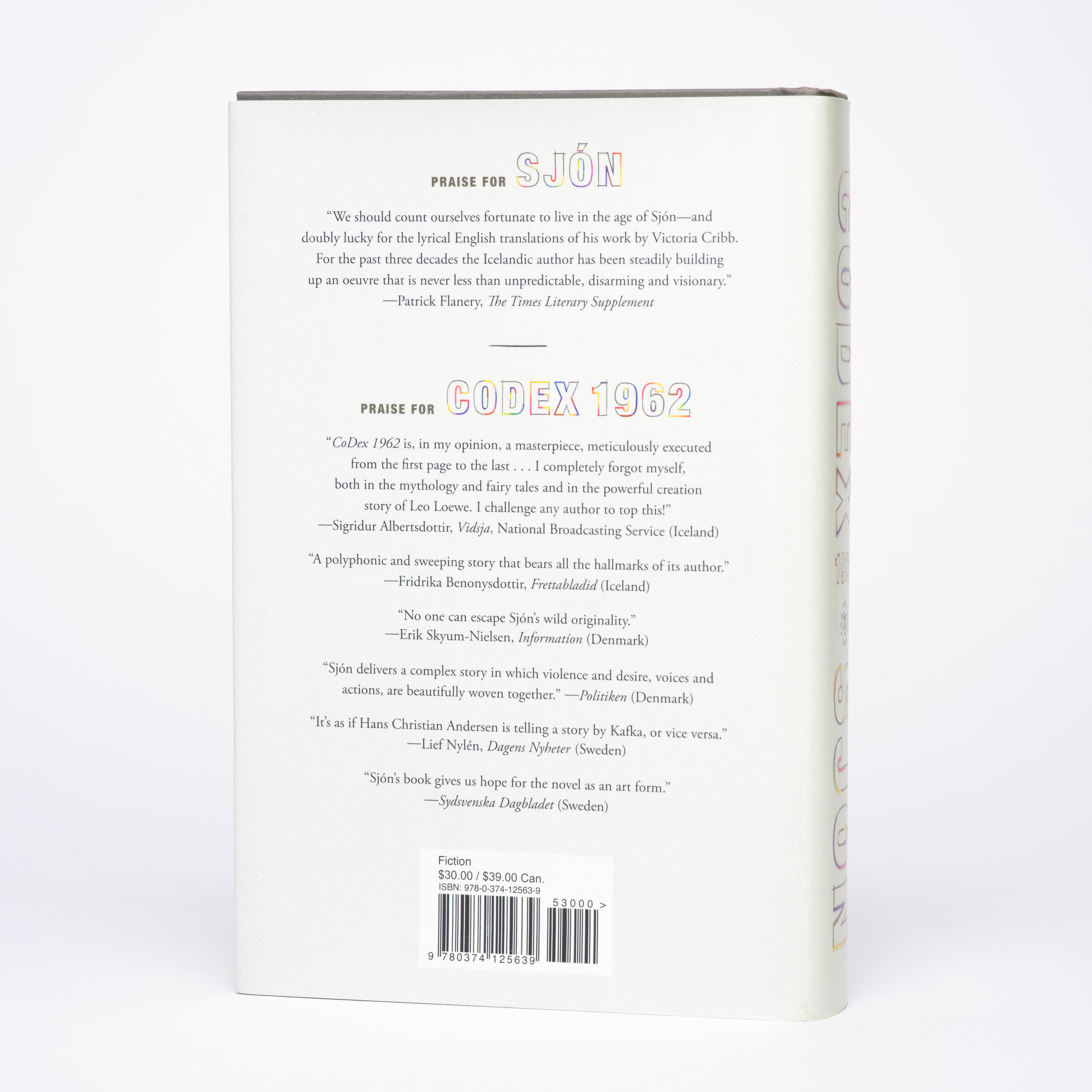 CoDex 1962: A Trilogy - Sjón; Cribb, Victoria (translator)