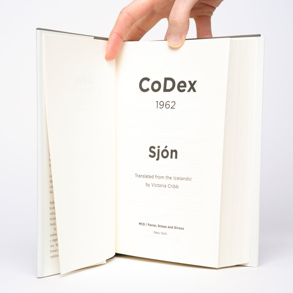 CoDex 1962: A Trilogy - Sjón; Cribb, Victoria (translator)