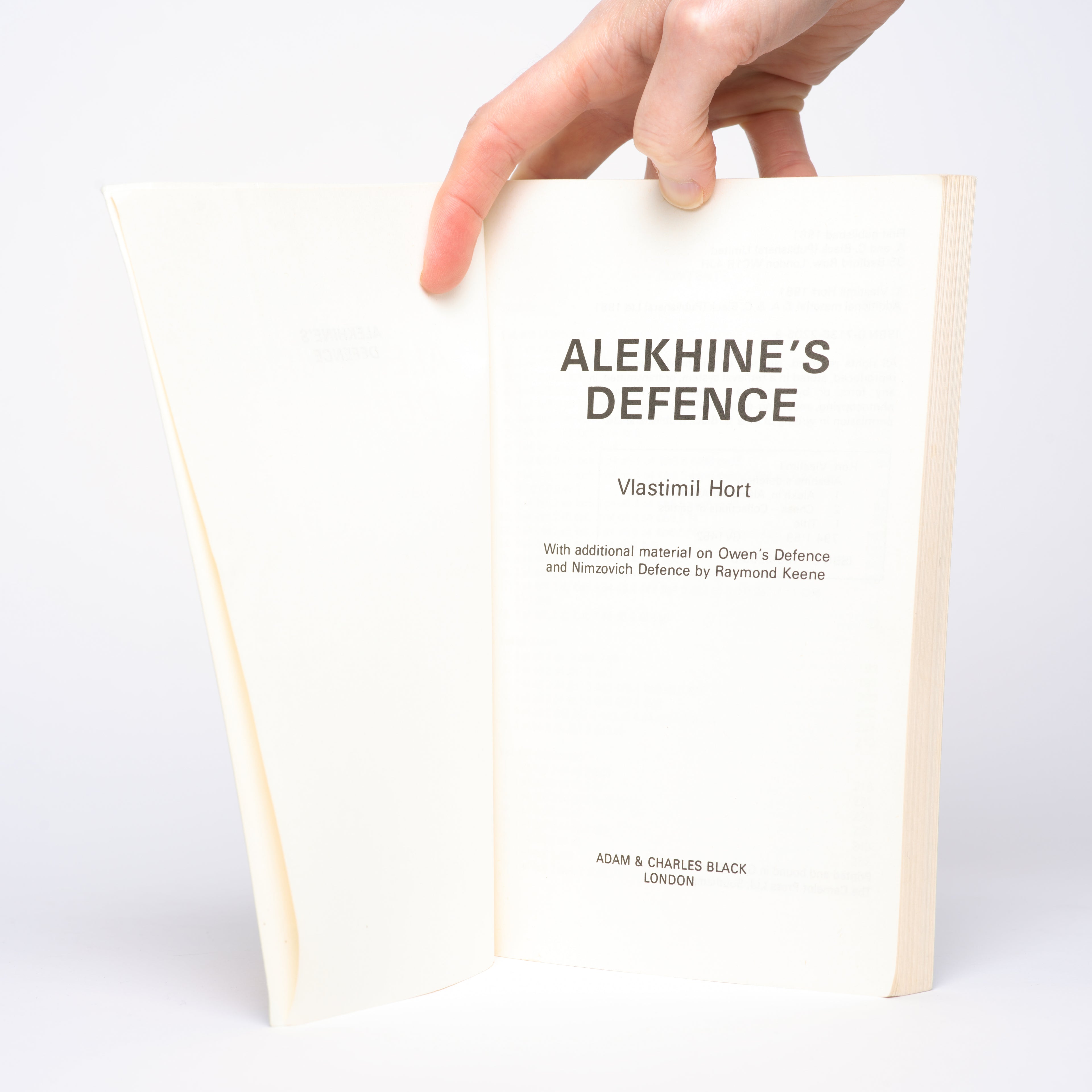 Alekhine's Defence - Hort, Vlastimil