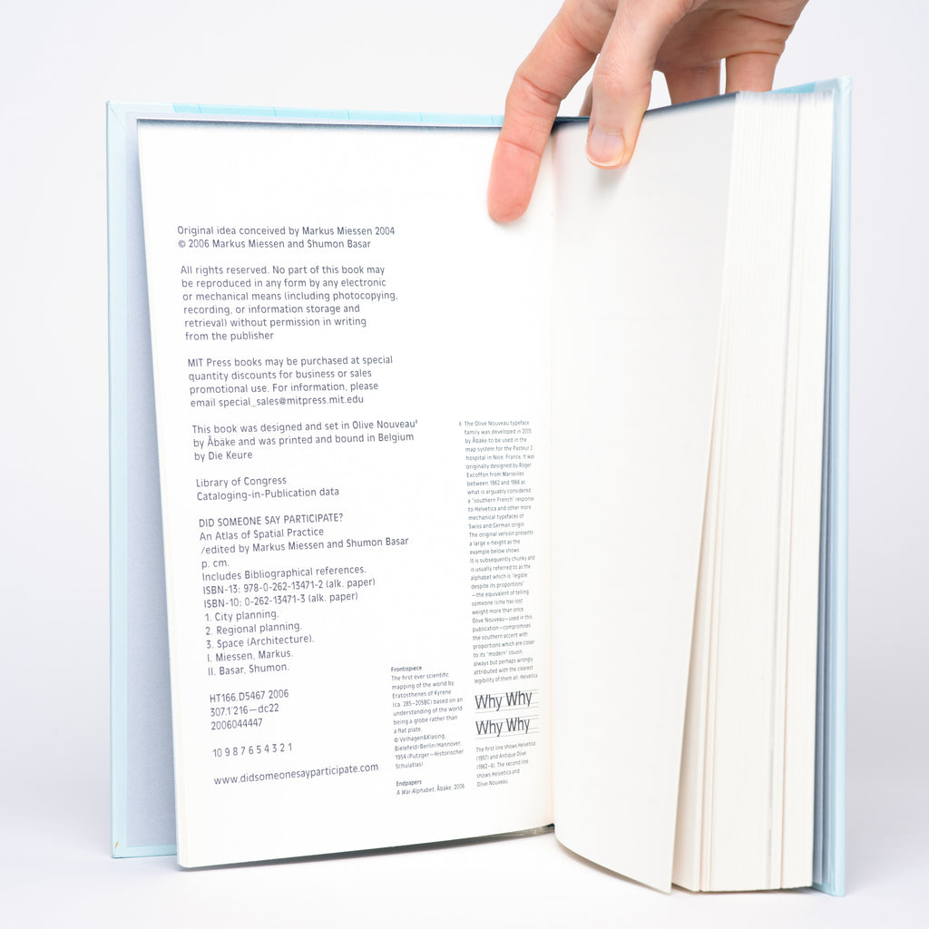 Did Someone Say Participate?: An Atlas of Spatial Practice - Miessen, Markus (editor); Basar, Shuman (editor)