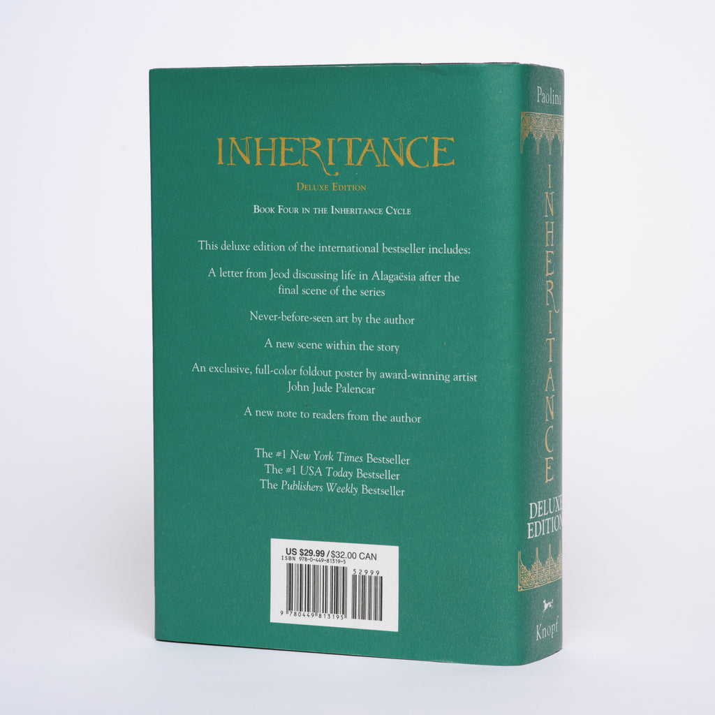 Inheritance: Deluxe Edition (The Inheritance Cycle #4) - Paolini, Christopher