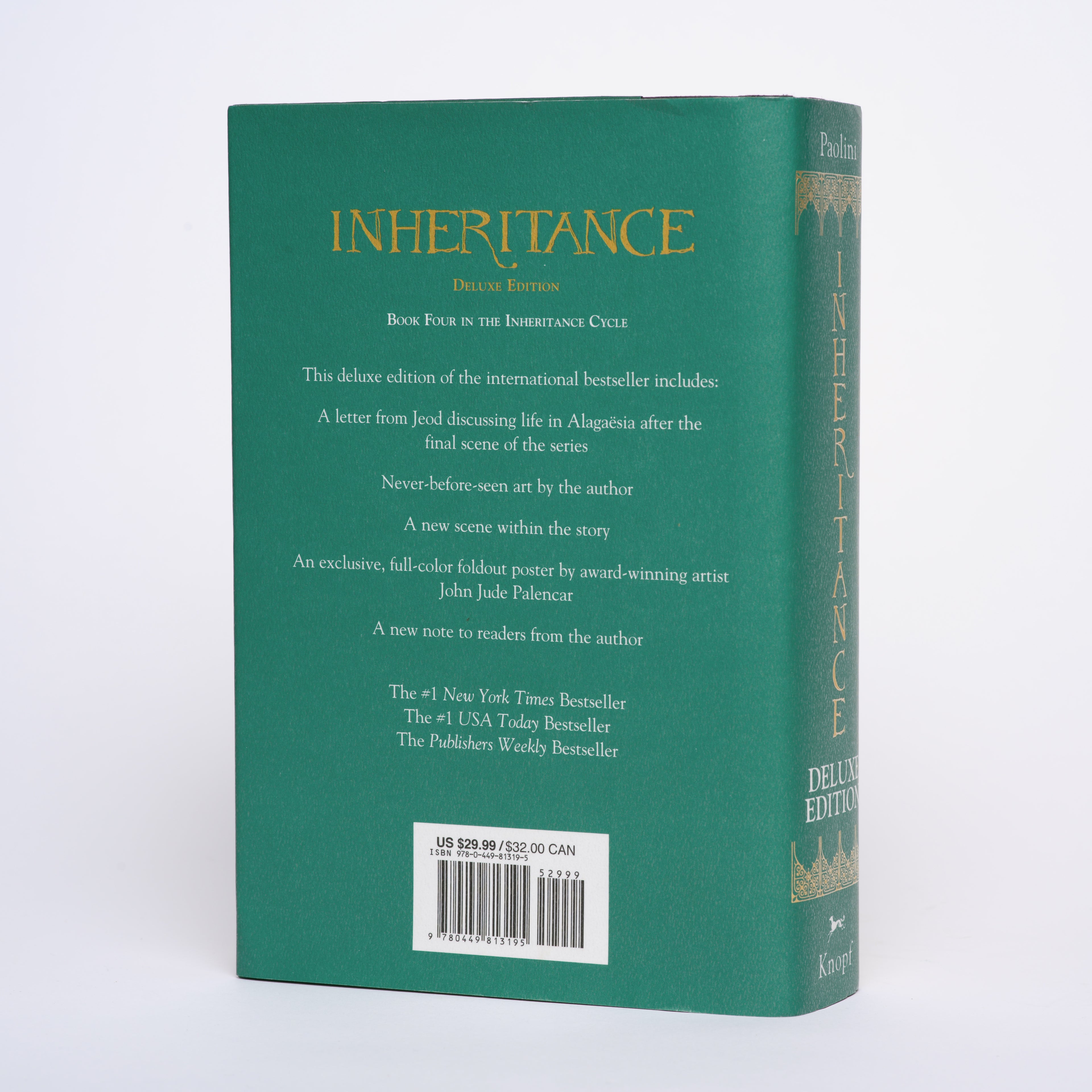 Inheritance: Deluxe Edition (The Inheritance Cycle #4) - Paolini, Christopher