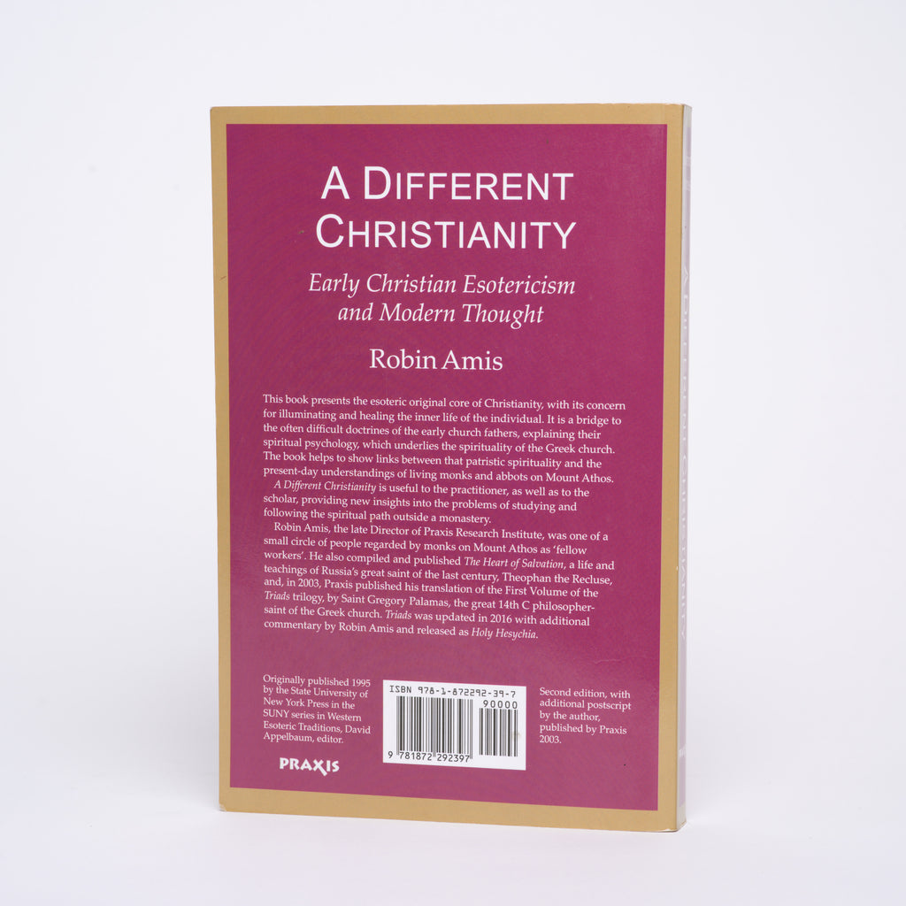 A Different Christianity: Early Christian Esotericism and Modern Thought - Amis, Robin