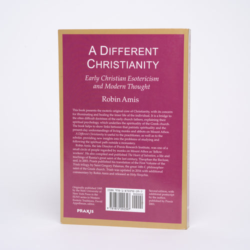A Different Christianity: Early Christian Esotericism and Modern Thought - Amis, Robin