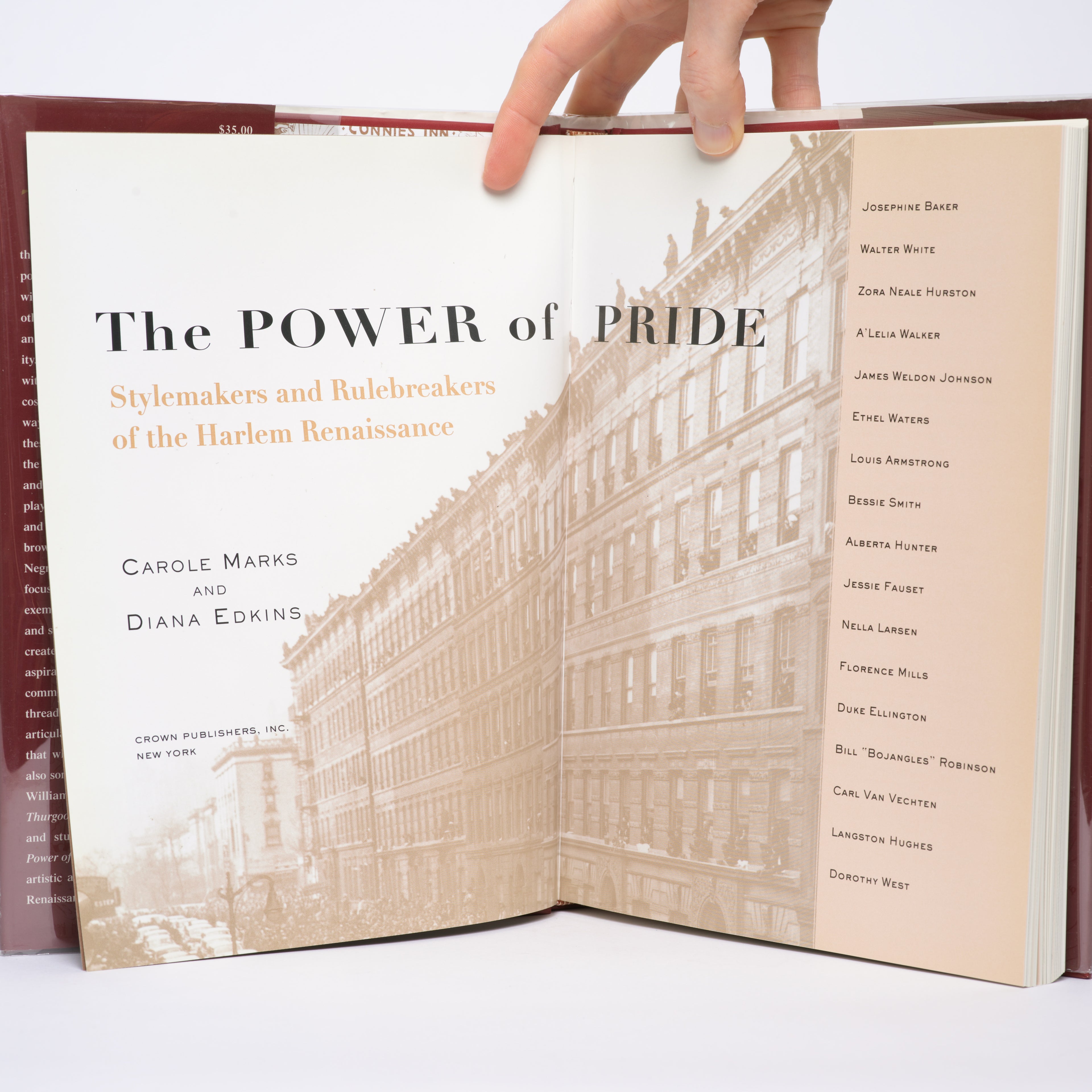 The Power of Pride: Stylemakers and Rulebreakers of the Harlem Renaissance - Marks, Carole; Edkins, Diana; Williams, Juan (introduction)