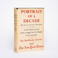 Portrait of a Decade: The Second American Revolution - Lewis, Anthony; The New York Times